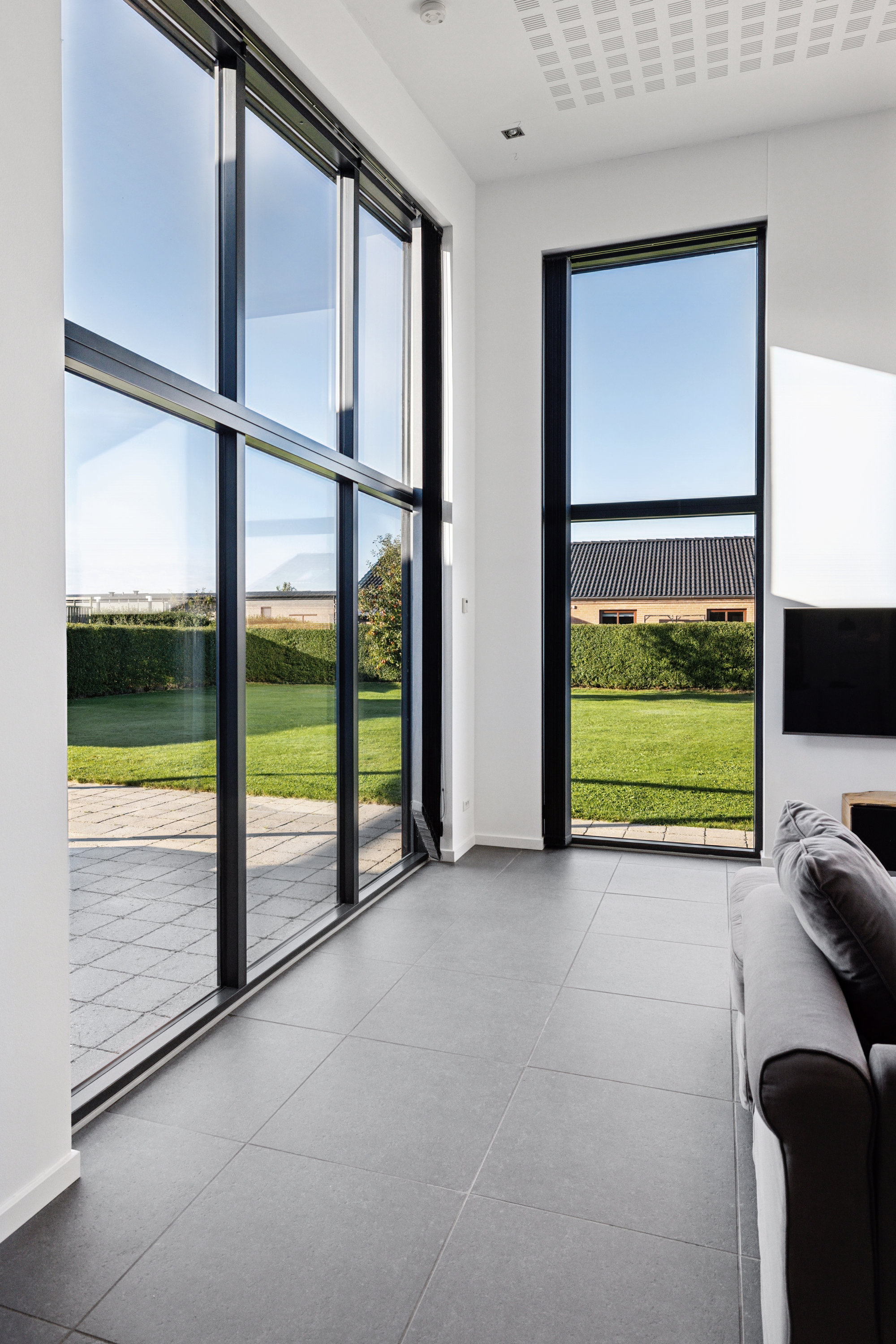 Fremhævet stue billede i fuldskærmstilstand. Billede af Nørreballe 58, 8832 Skals