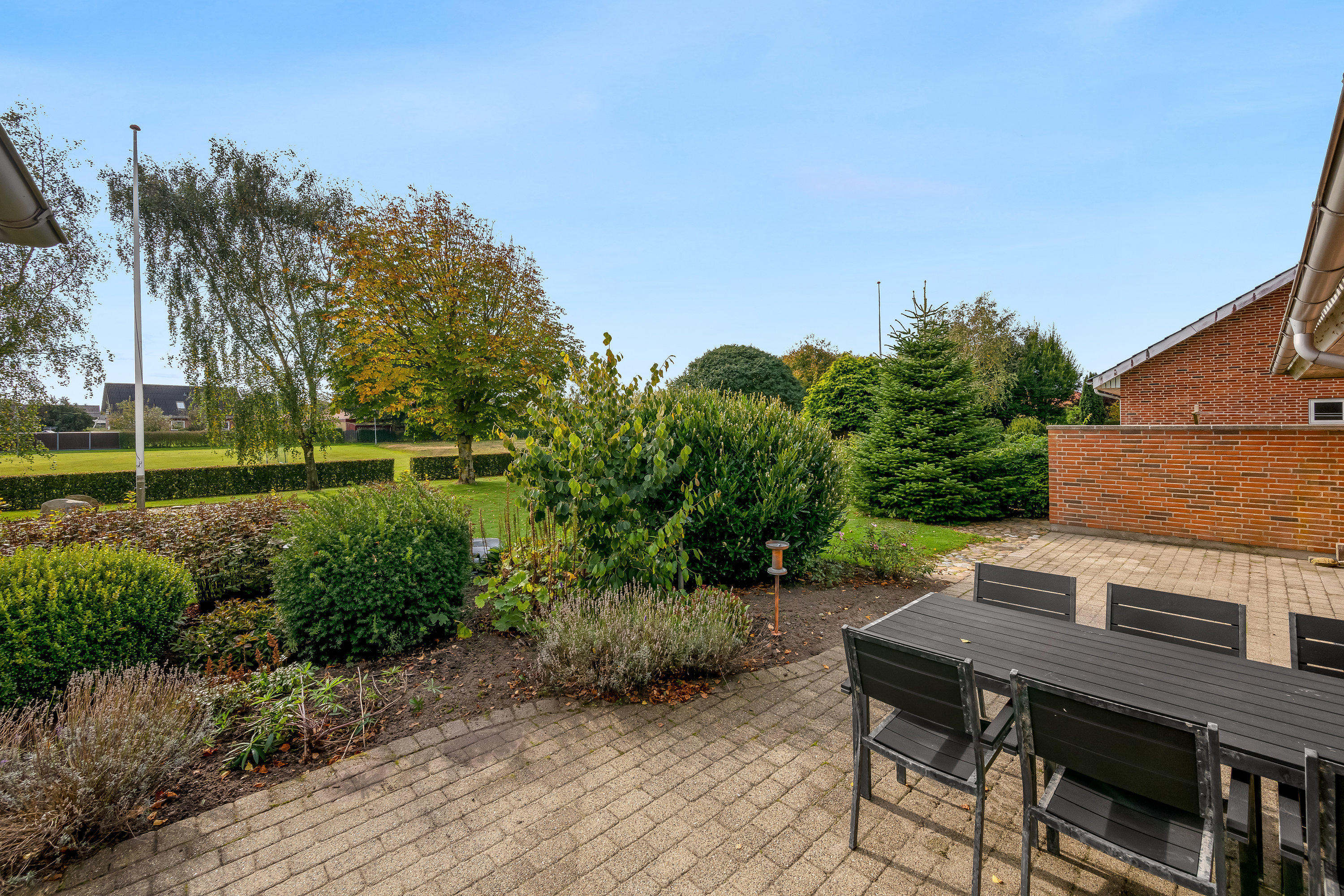 Miniaturebillede 2: terrasse. Billede af Gyvelvænget 13, 6920 Videbæk