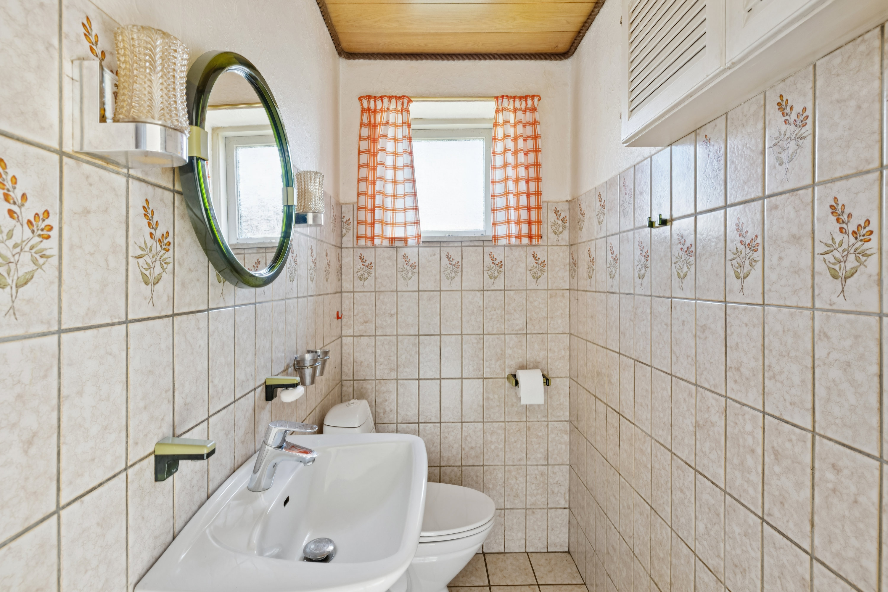 Fremhævet badeværelse billede i fuldskærmstilstand. Billede af Vibevej 15, 8410 Rønde