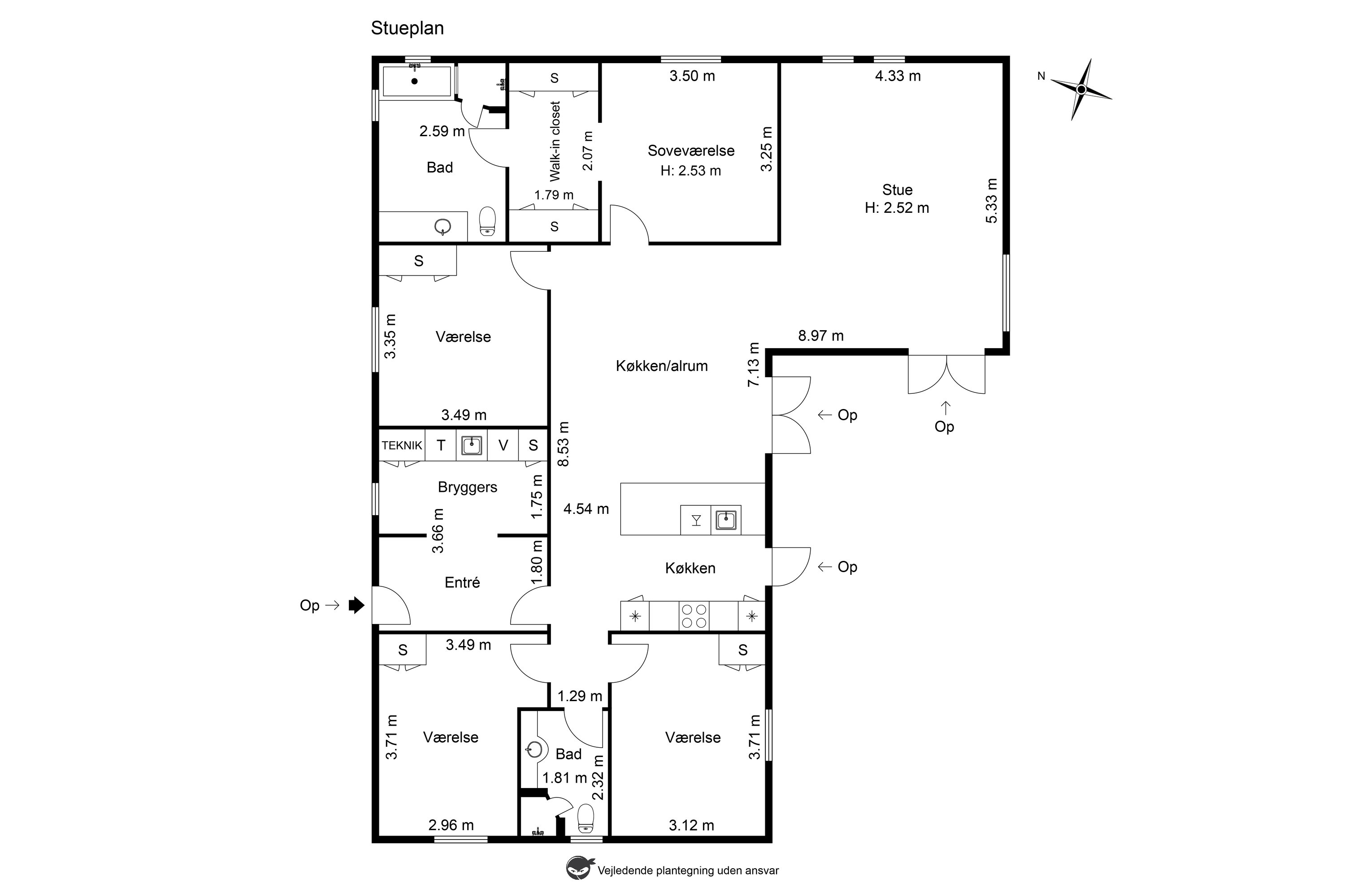 Plantegninger billede af Solvænget 24, 2791 Dragør
