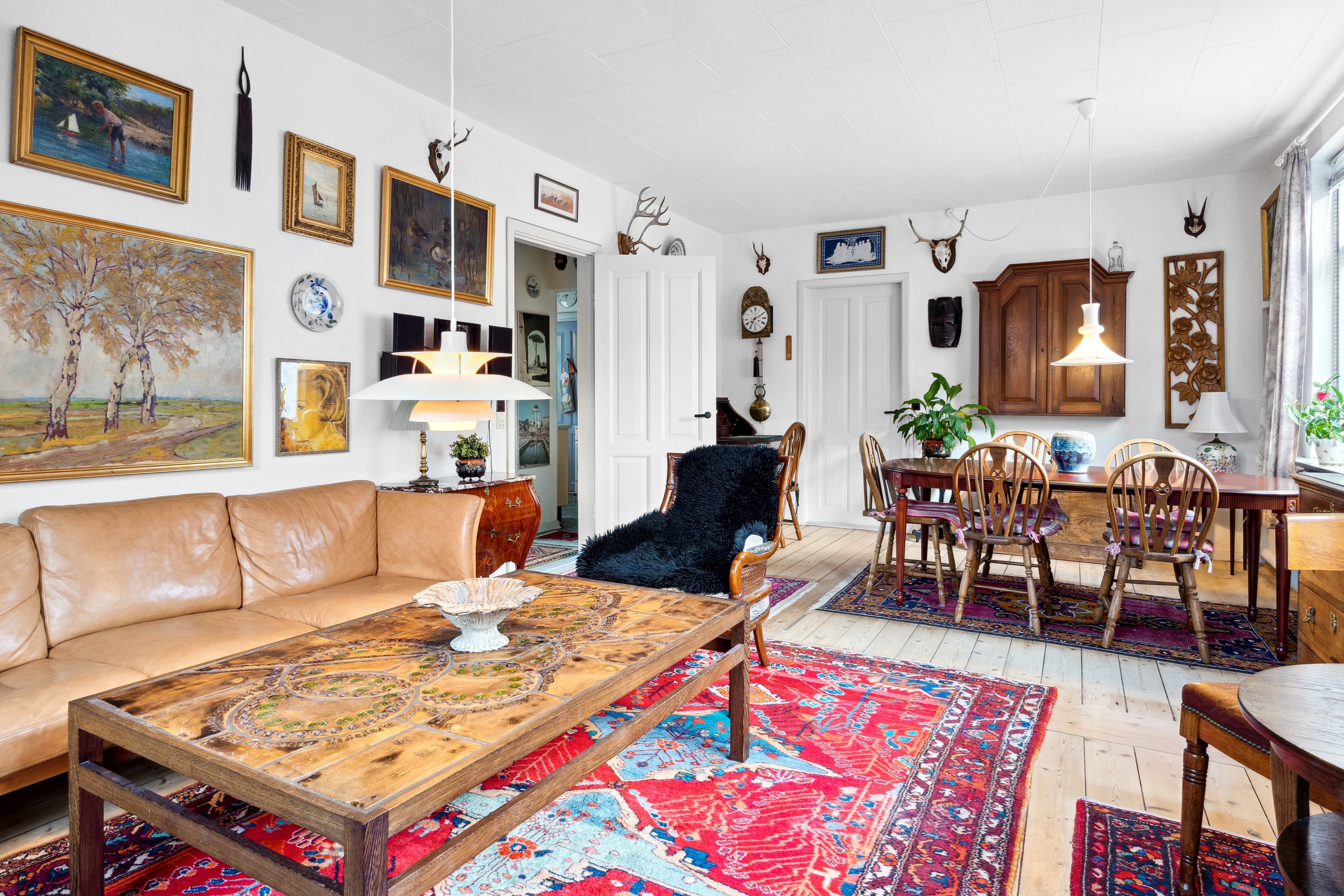 Fremhævet stue billede i fuldskærmstilstand. Billede af Godthåbsvej 9, 7800 Skive