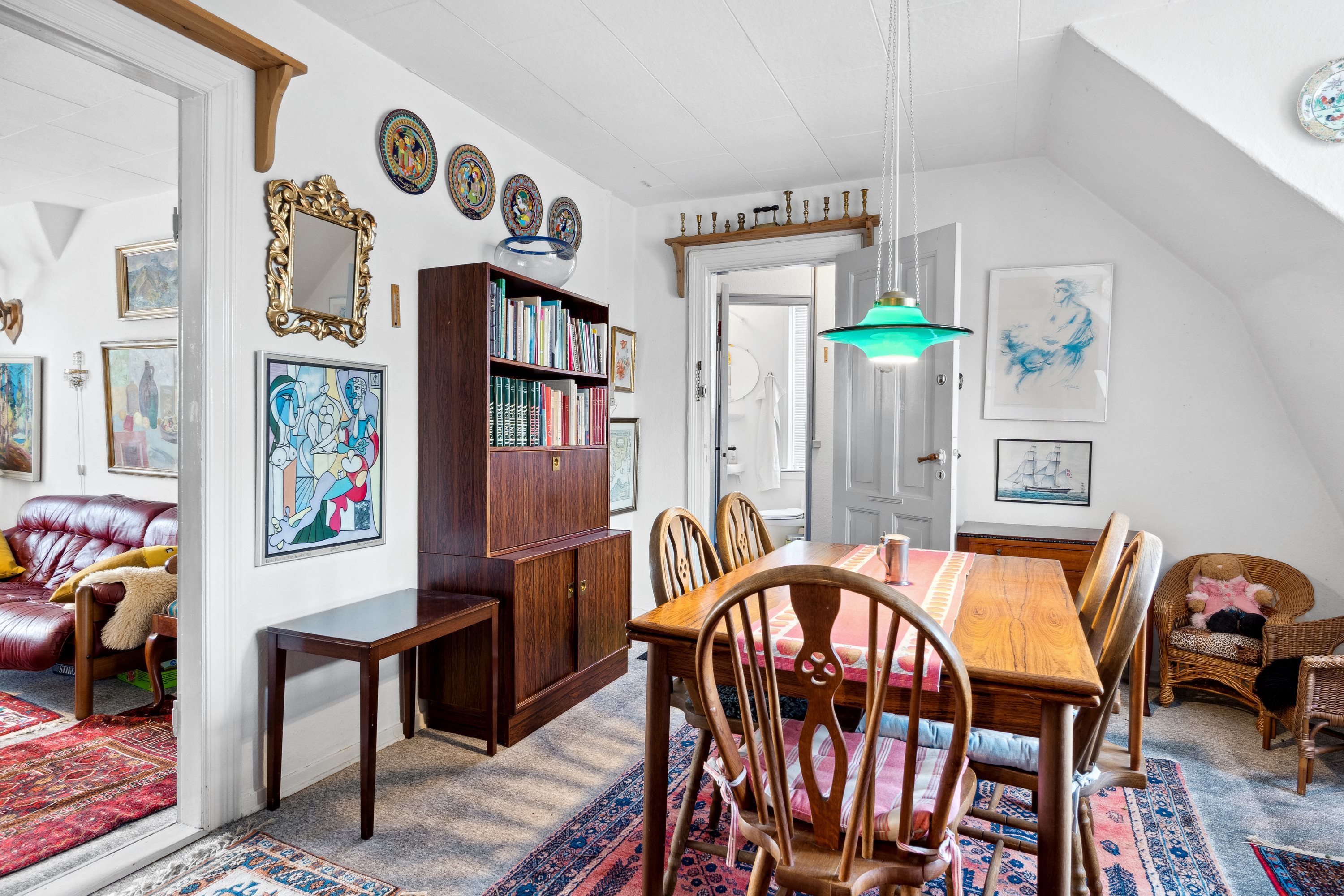 Fremhævet stue 1. sal billede i fuldskærmstilstand. Billede af Godthåbsvej 9, 7800 Skive