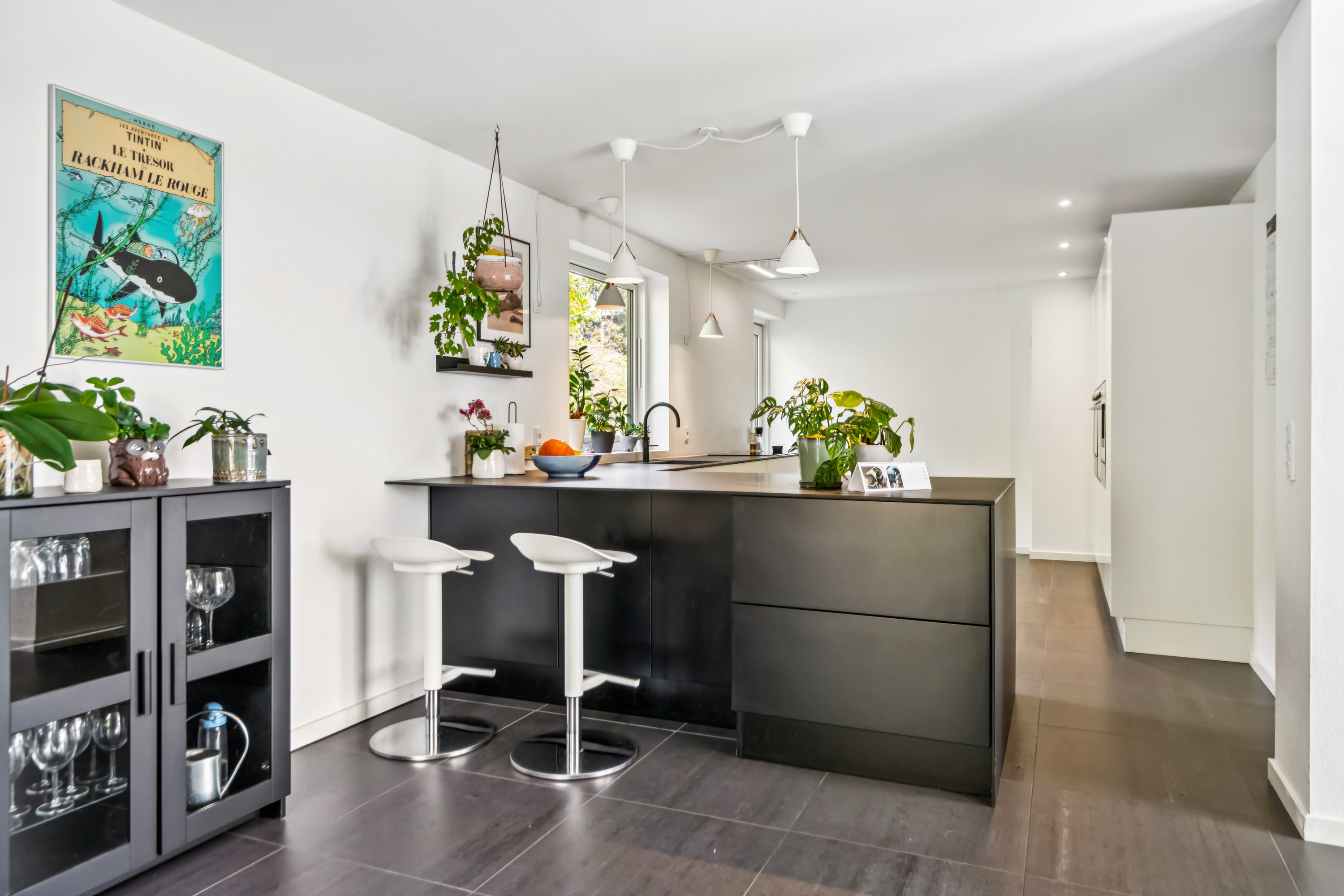 Fremhævet køkken billede i fuldskærmstilstand. Billede af Landlystvej 39, Gug, 9210 Aalborg SØ