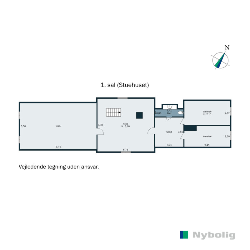 Plantegninger billede af Maltvej 94, Malt, 6600 Vejen