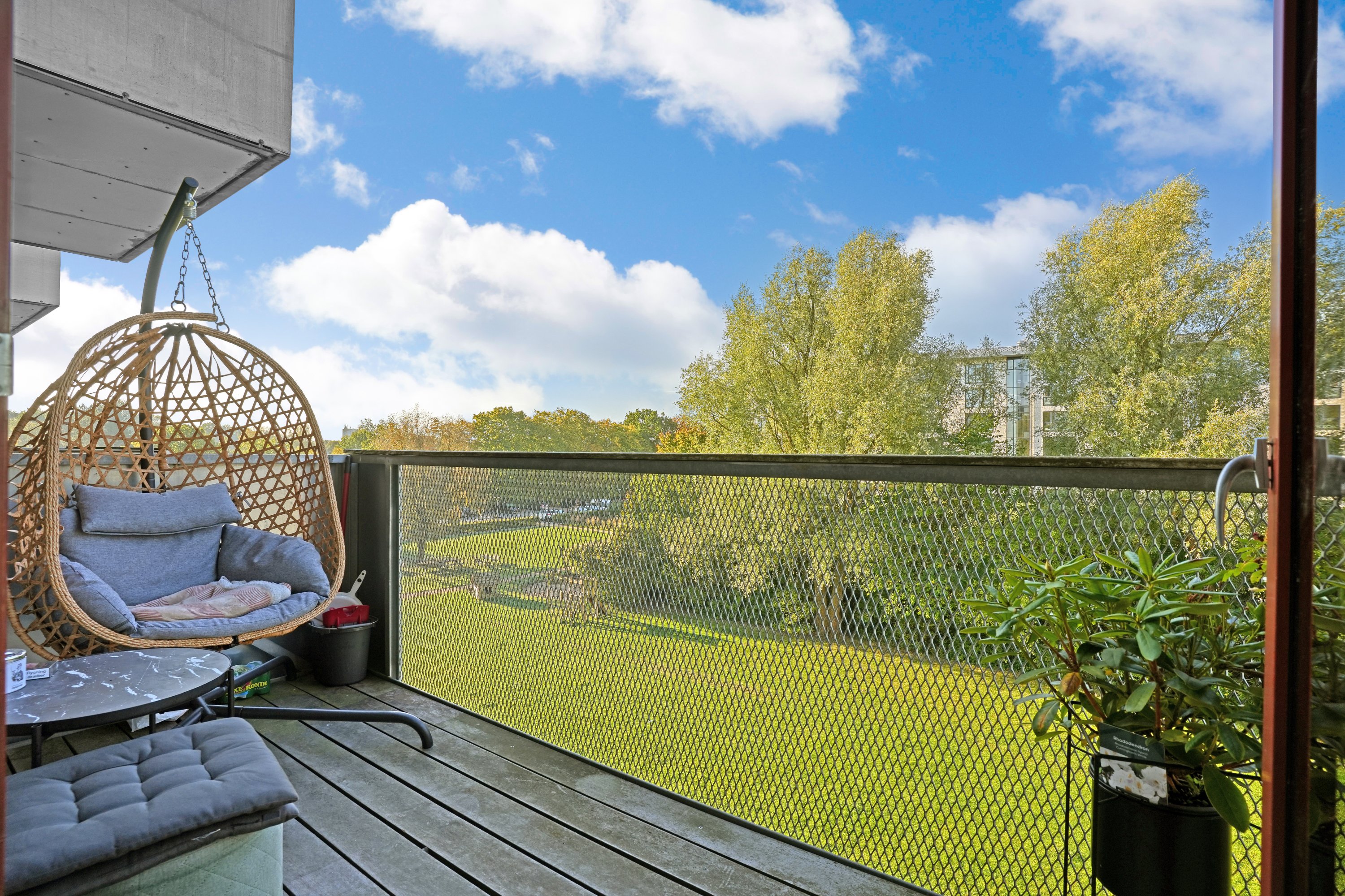 Fremhævet altan billede i fuldskærmstilstand. Billede af Gyngemose Parkvej 55, 3. th., 2860 Søborg