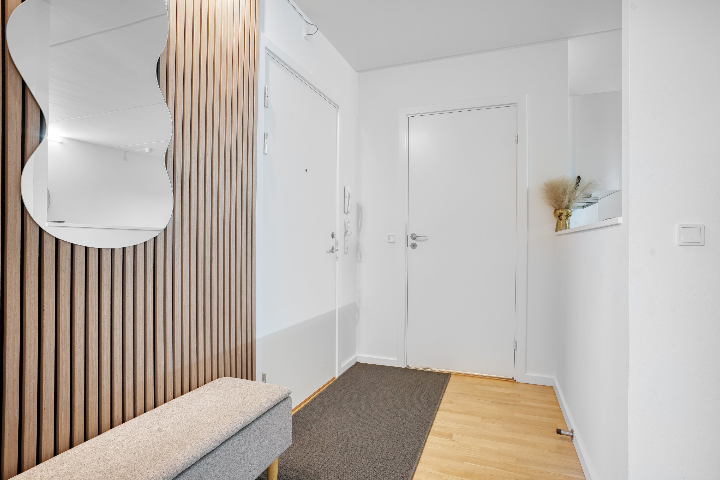 Fremhævet entré billede i fuldskærmstilstand. Billede af Gyngemose Parkvej 55, 3. th., 2860 Søborg