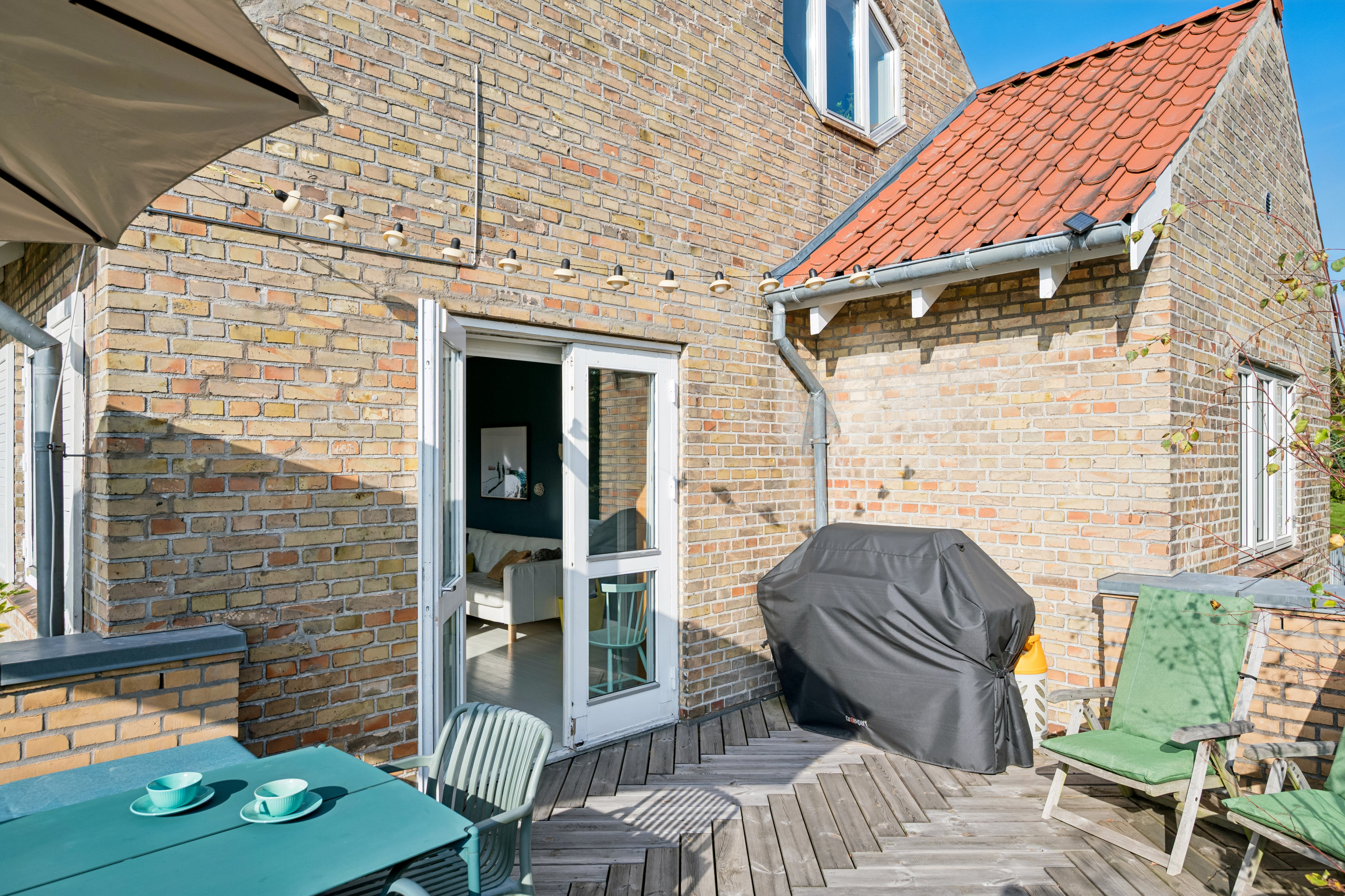 Fremhævet terrasse billede i fuldskærmstilstand. Billede af F.G.E. Rostrups Vej 20, 8000 Aarhus C