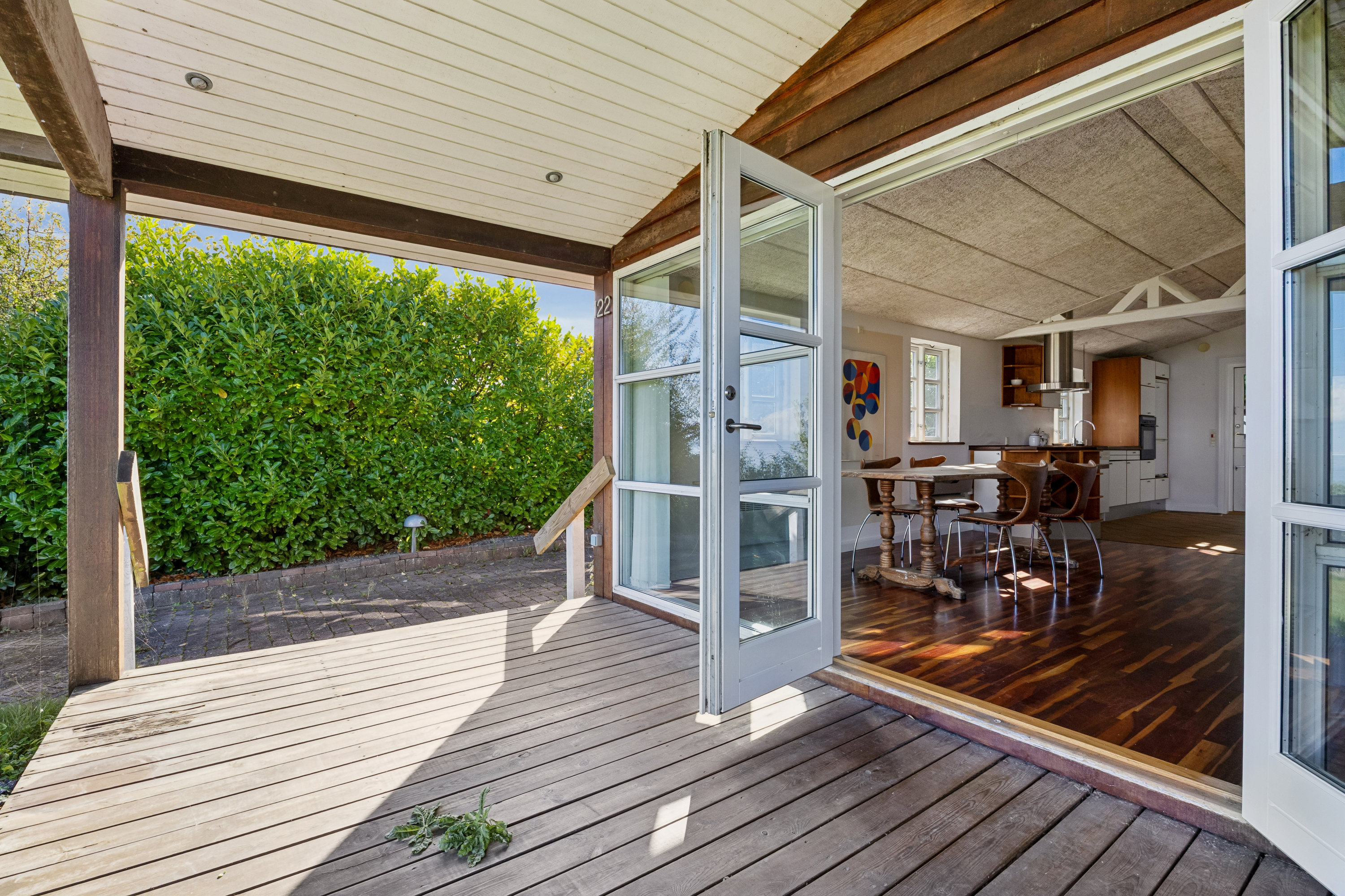 Fremhævet terrasse billede i fuldskærmstilstand. Billede af Kystvejen 122, Strøby Egede, 4600 Køge