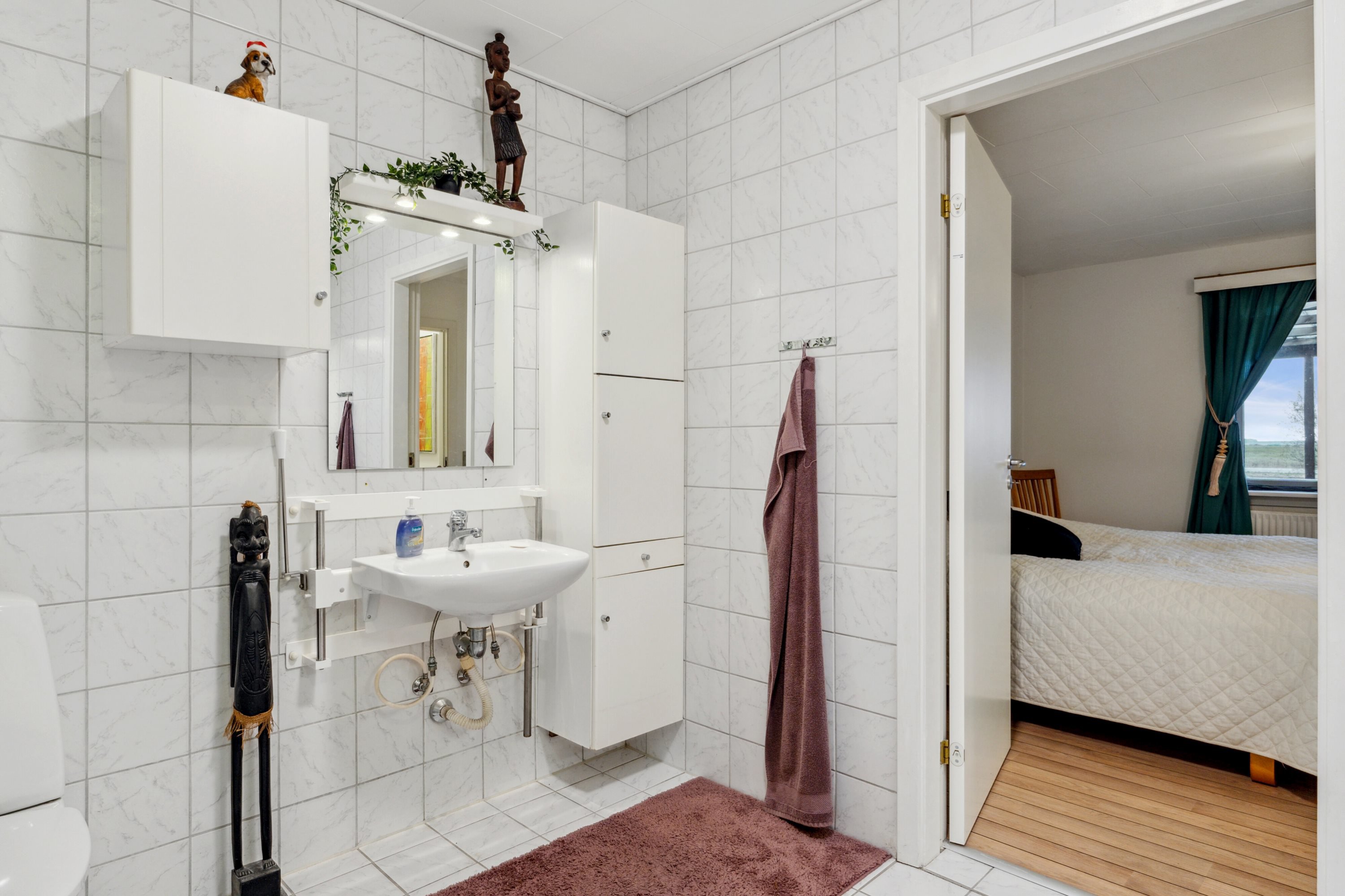 Fremhævet badeværelse billede i fuldskærmstilstand. Billede af Skippergade 14, Øsløs, 7742 Vesløs