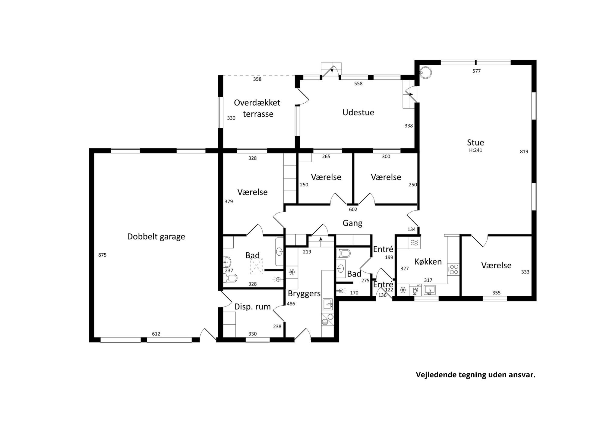 Plantegninger billede af Skippergade 14, Øsløs, 7742 Vesløs