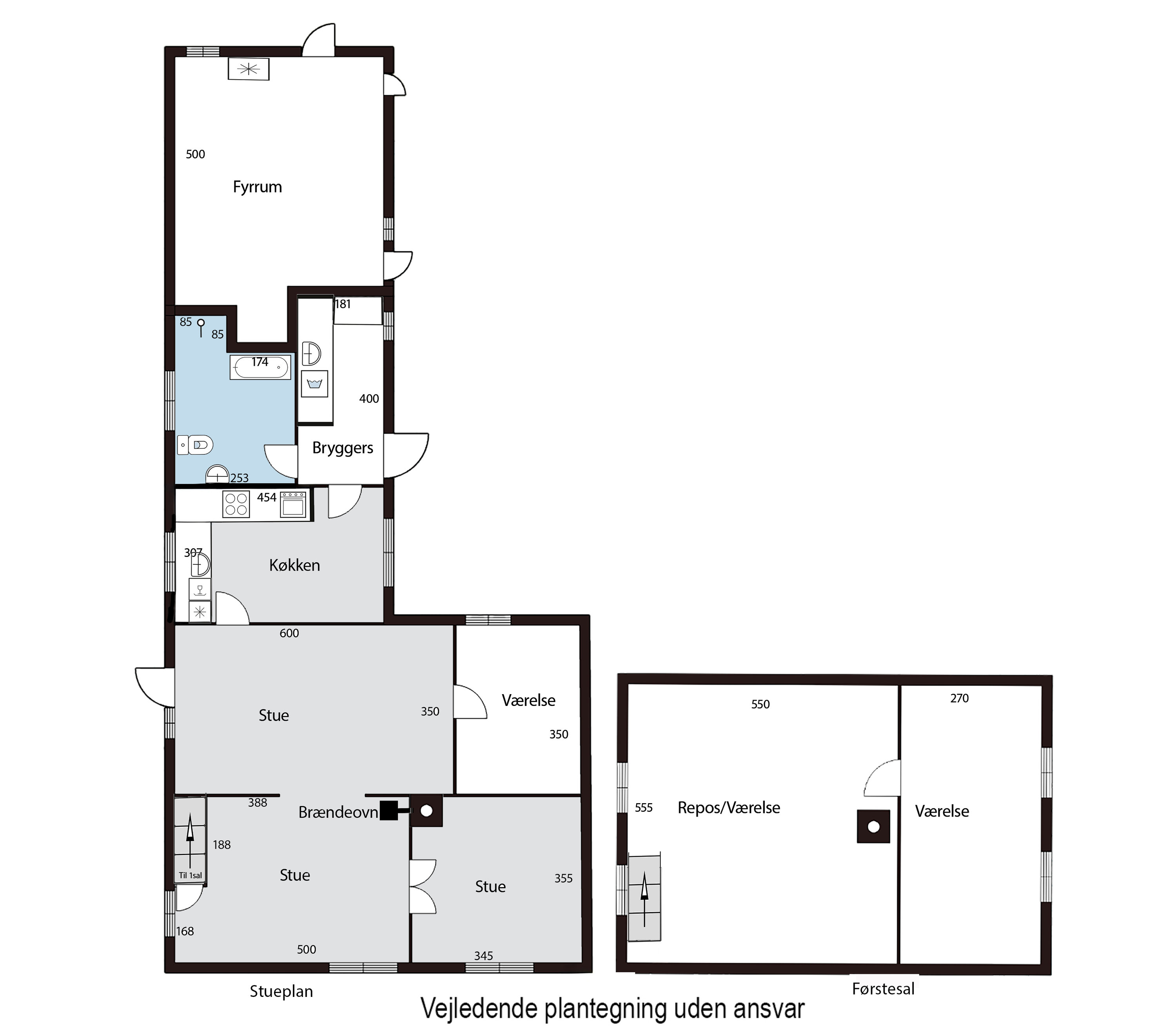 Plantegninger billede af Strandbyvej 65, Strandby, 5683 Haarby