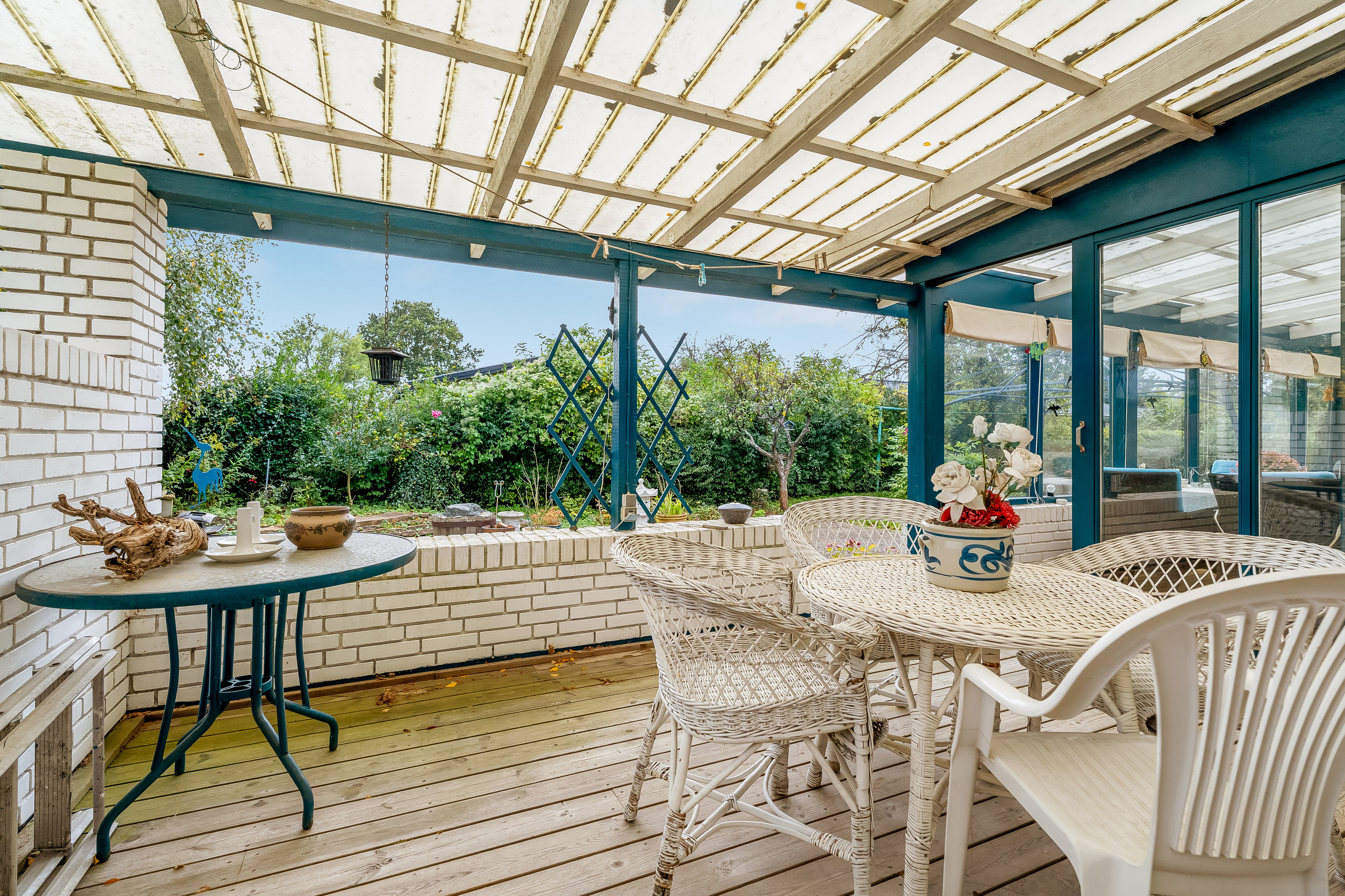 Fremhævet overdækket terrasse billede i fuldskærmstilstand. Billede af Mågevej 19, Rødbyhavn, 4970 Rødby