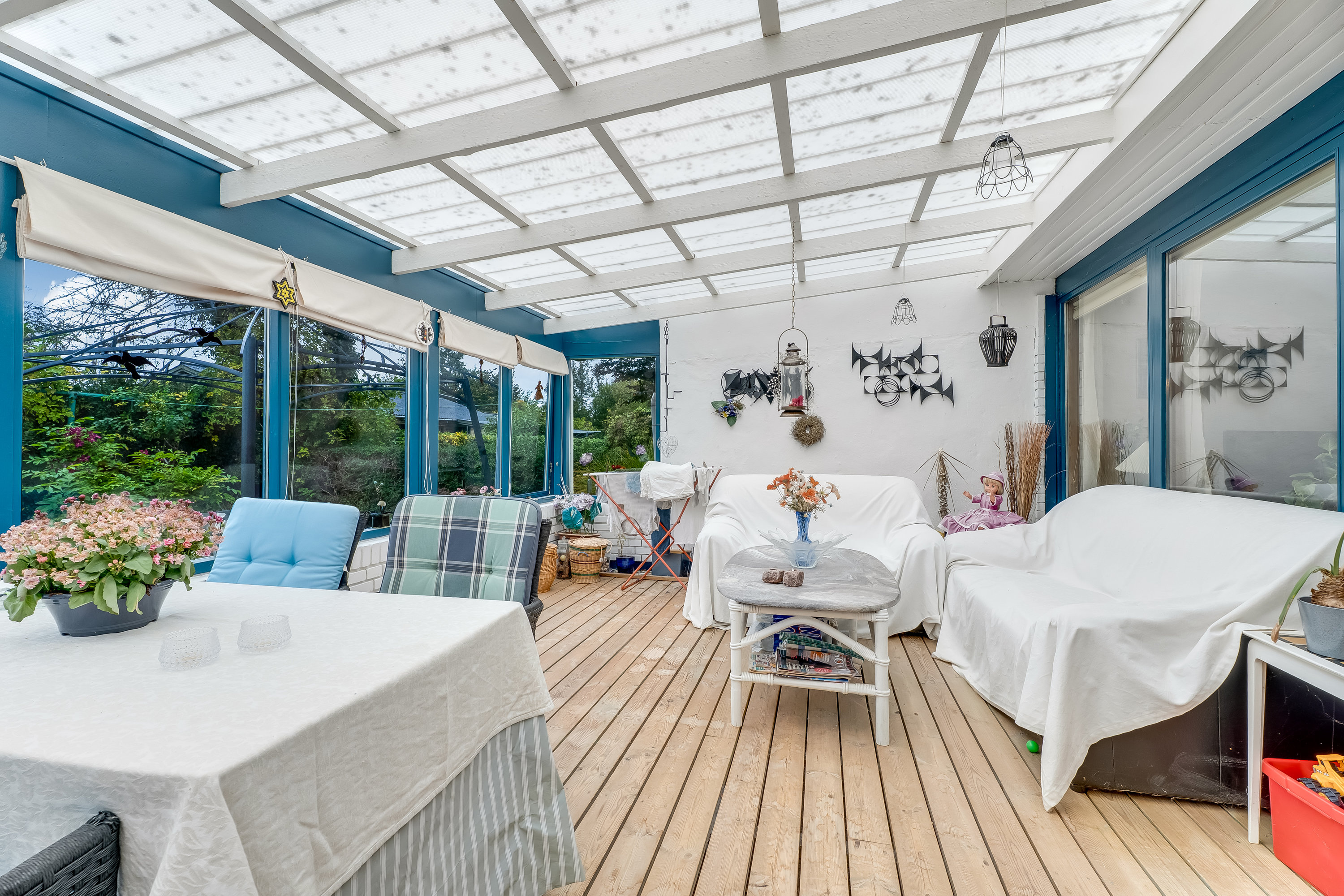 Fremhævet udestue billede i fuldskærmstilstand. Billede af Mågevej 19, Rødbyhavn, 4970 Rødby