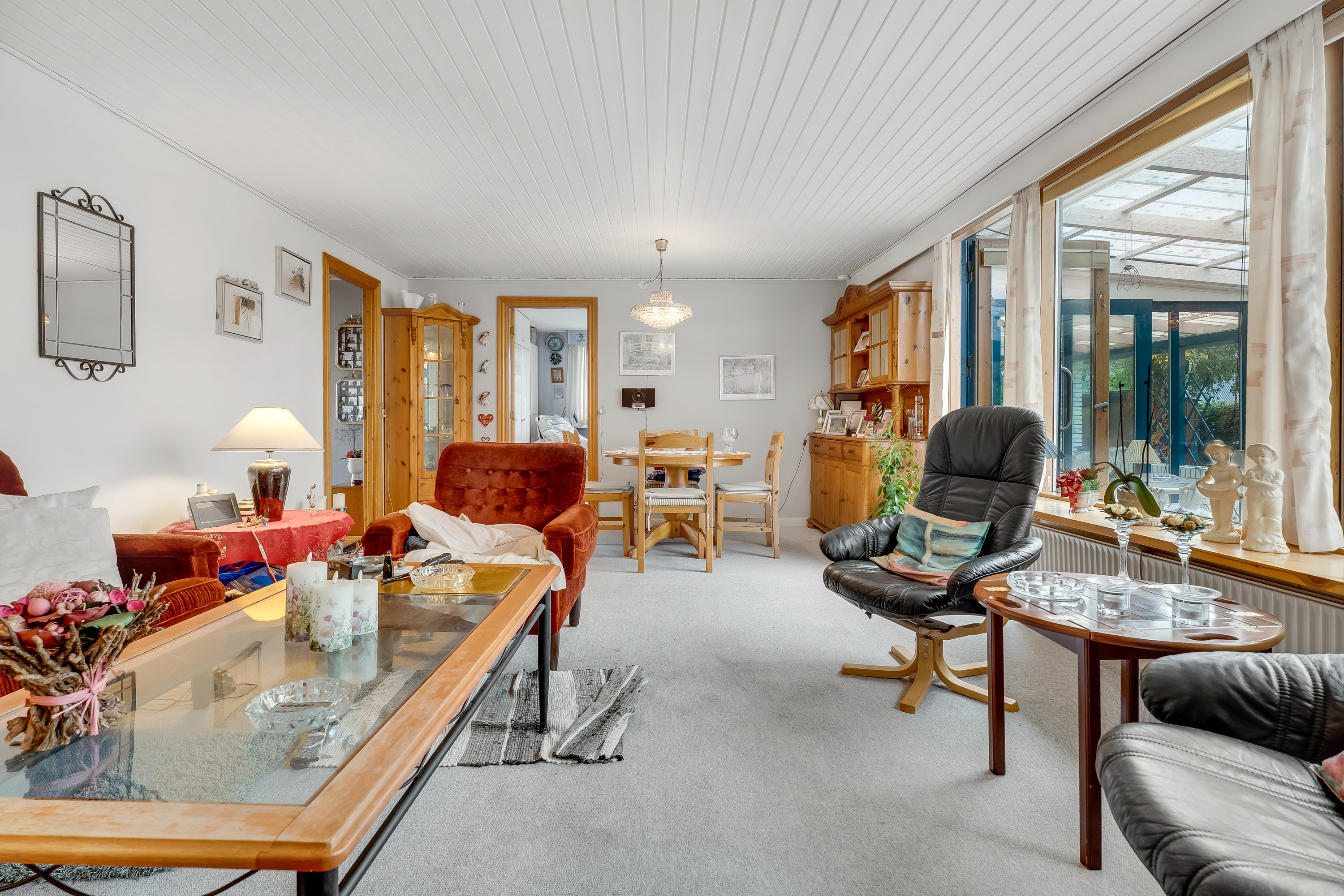 Fremhævet stue billede i fuldskærmstilstand. Billede af Mågevej 19, Rødbyhavn, 4970 Rødby