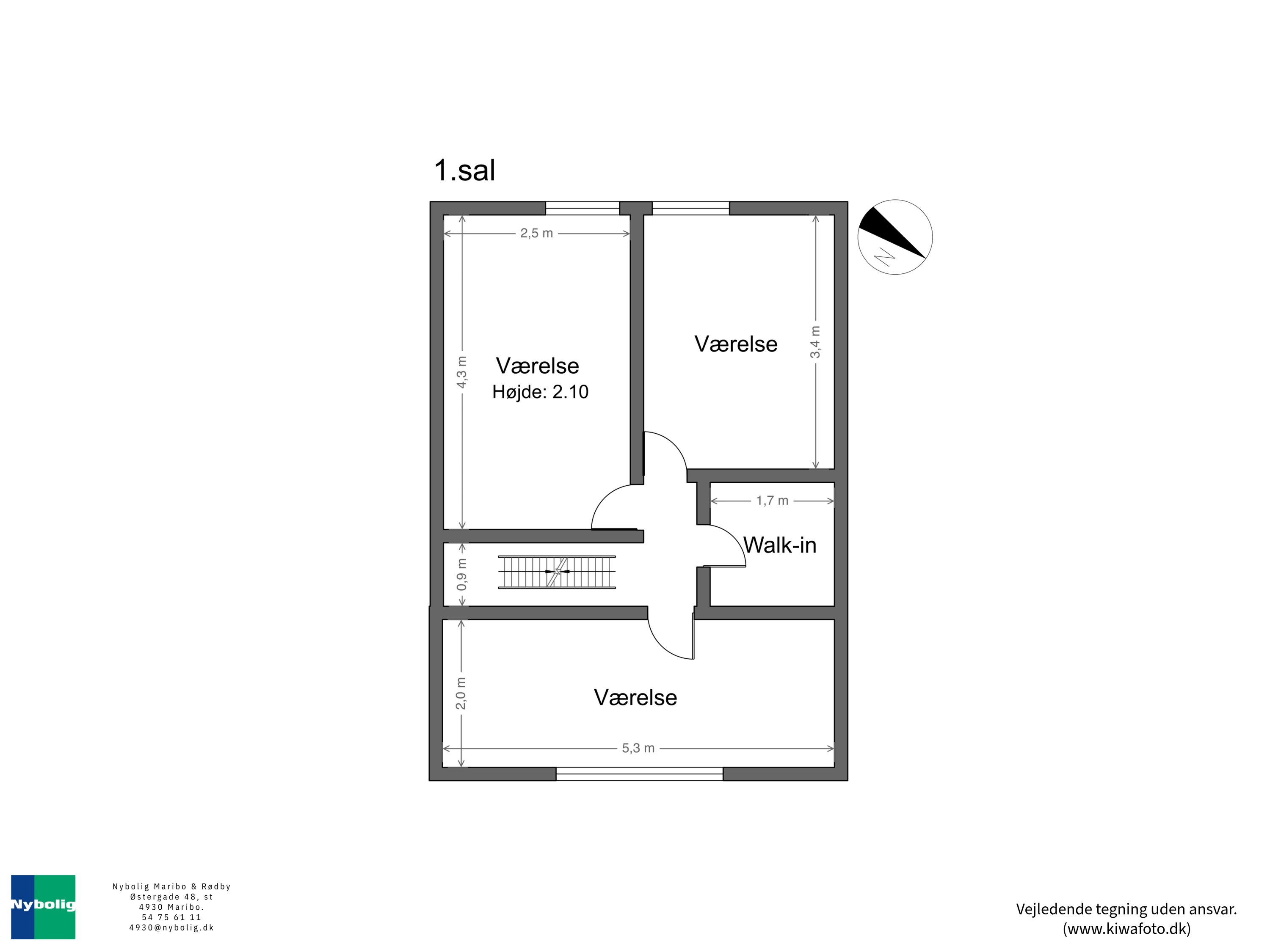 Plantegninger billede af Svanevej 30, 4970 Rødby