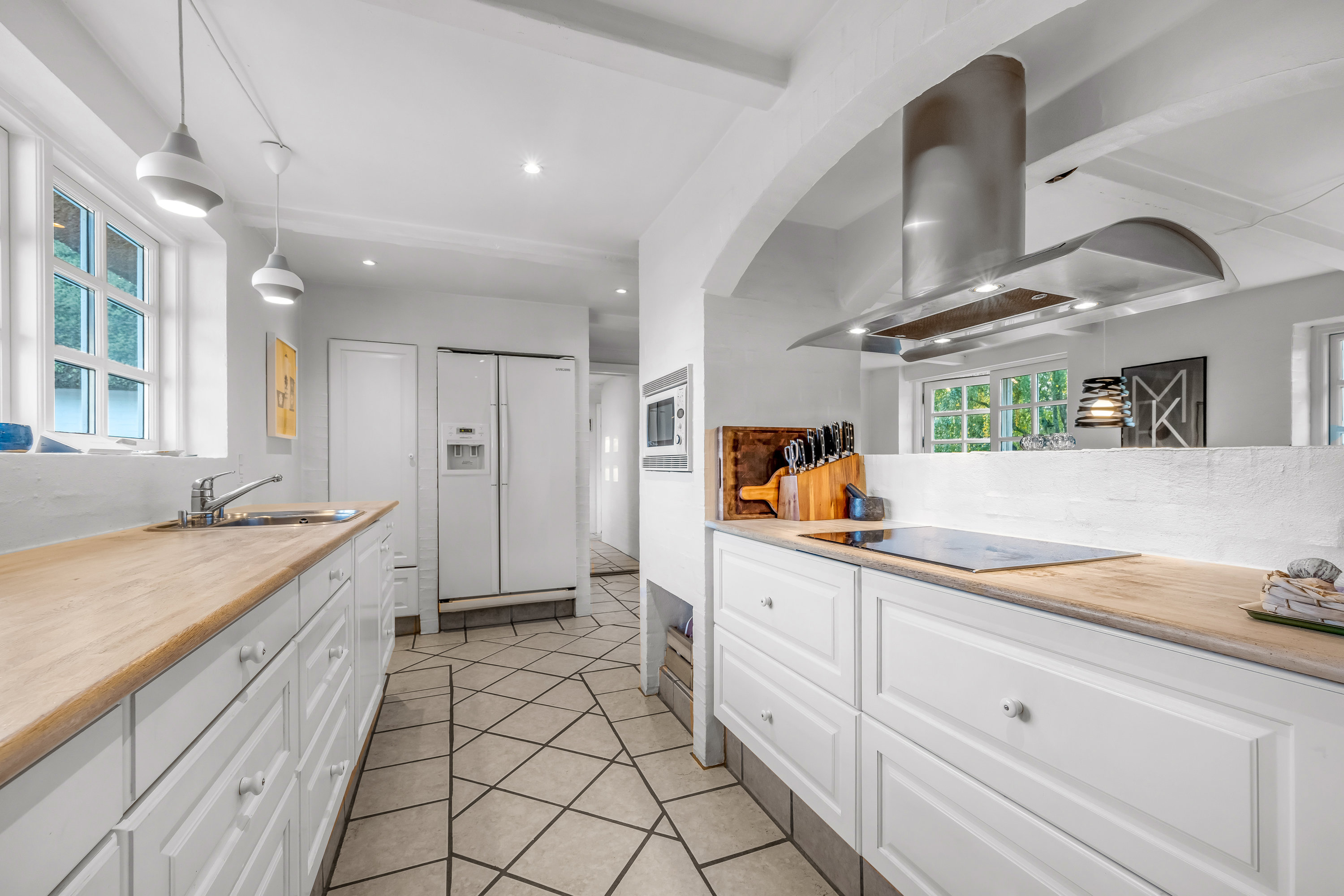 Fremhævet køkken billede i fuldskærmstilstand. Billede af Toldhusvej 1, Stauning, 6900 Skjern