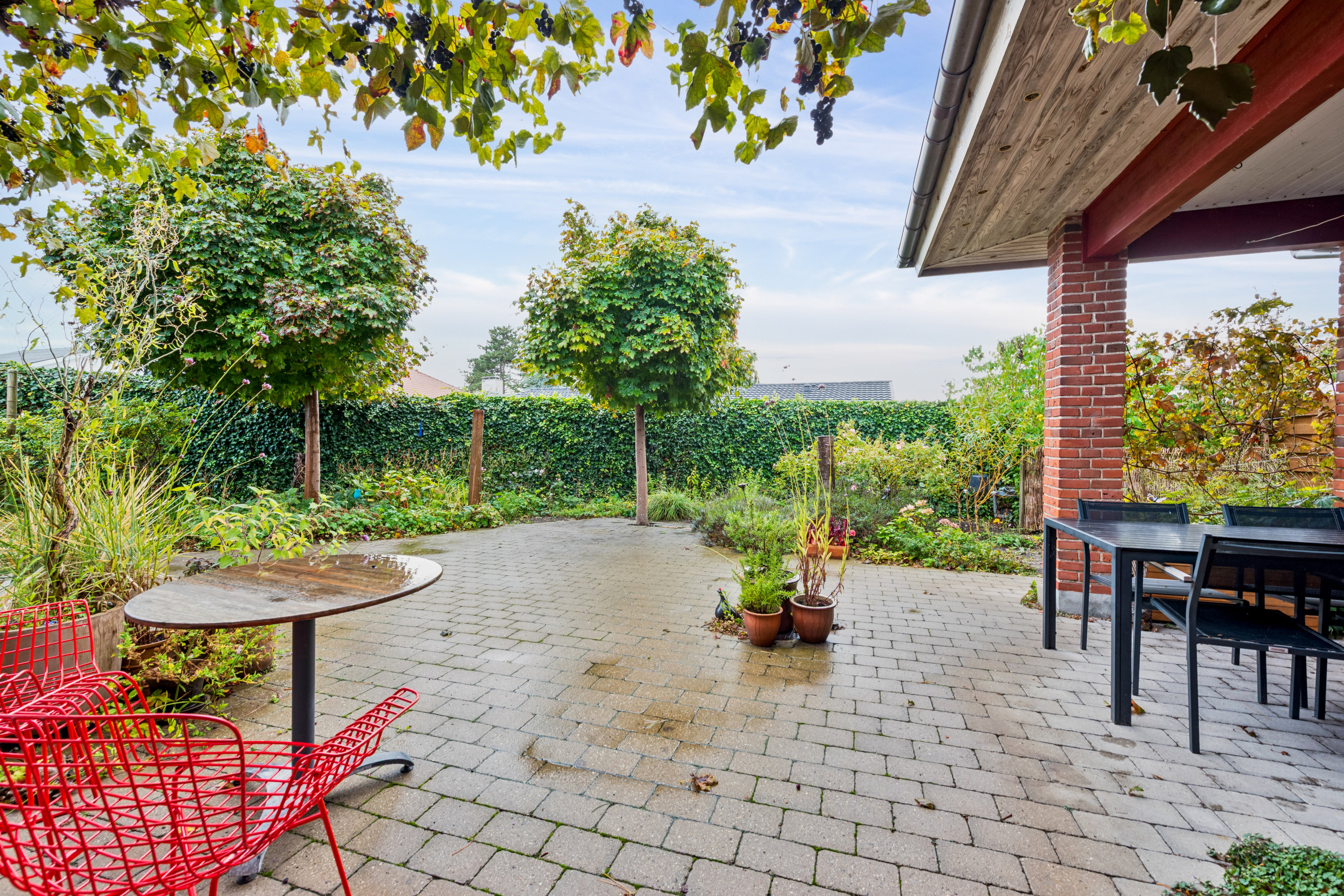 Fremhævet terrasse billede i fuldskærmstilstand. Billede af Fiskernesvej 5, 2670 Greve