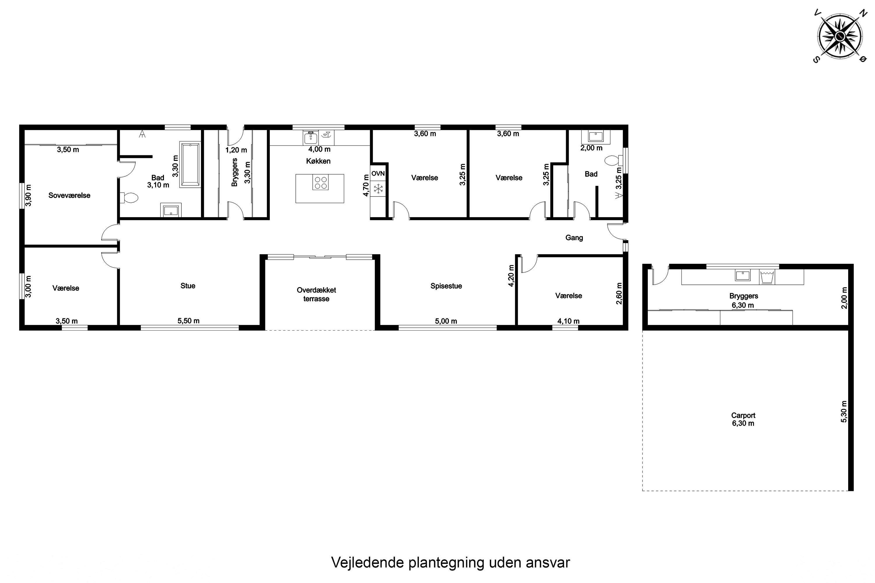 Plantegninger billede af Thorsagervej 27, Falkærgårde, 8544 Mørke