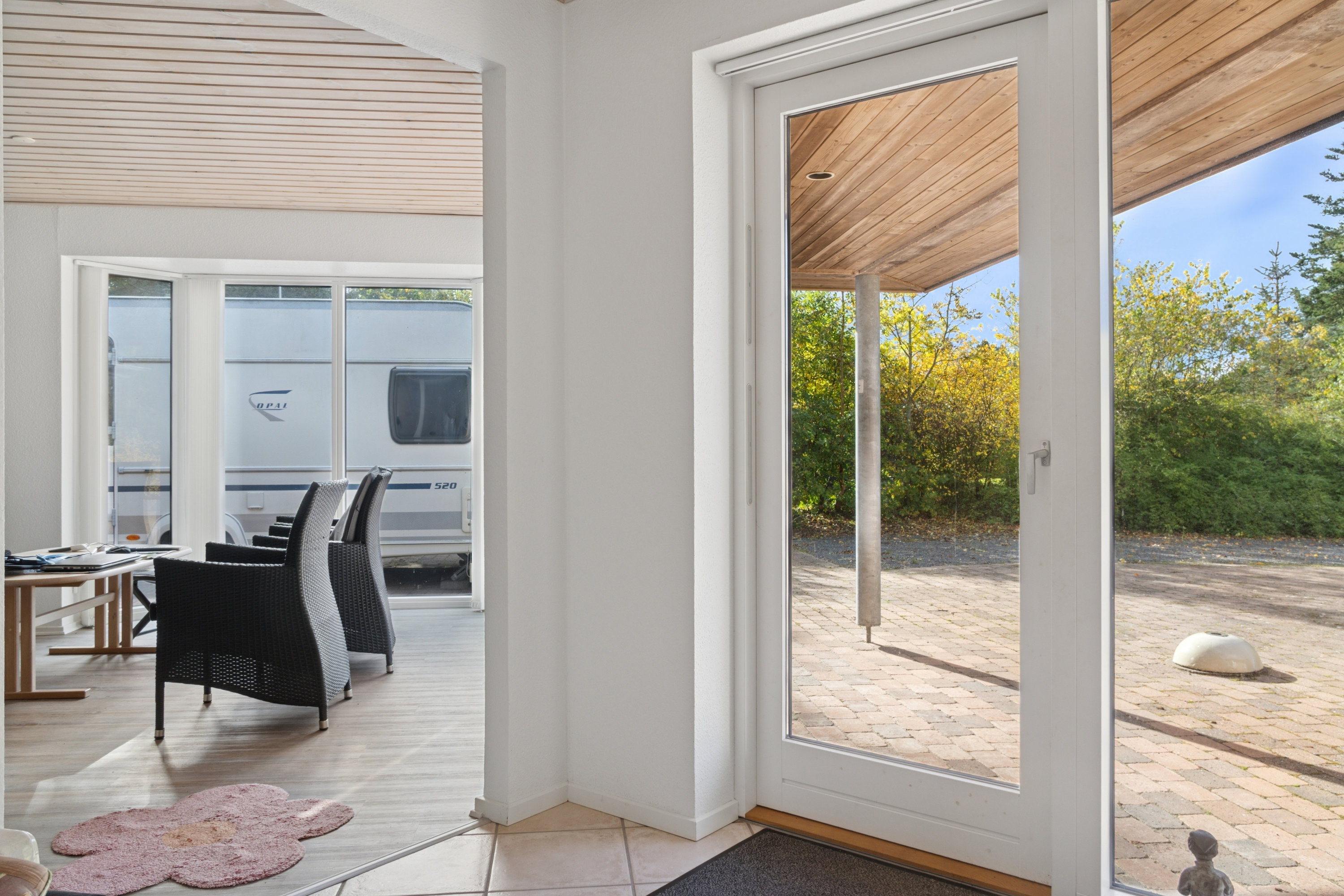 Fremhævet stue billede i fuldskærmstilstand. Billede af Pramdragerparken 63, Truust, 8882 Fårvang