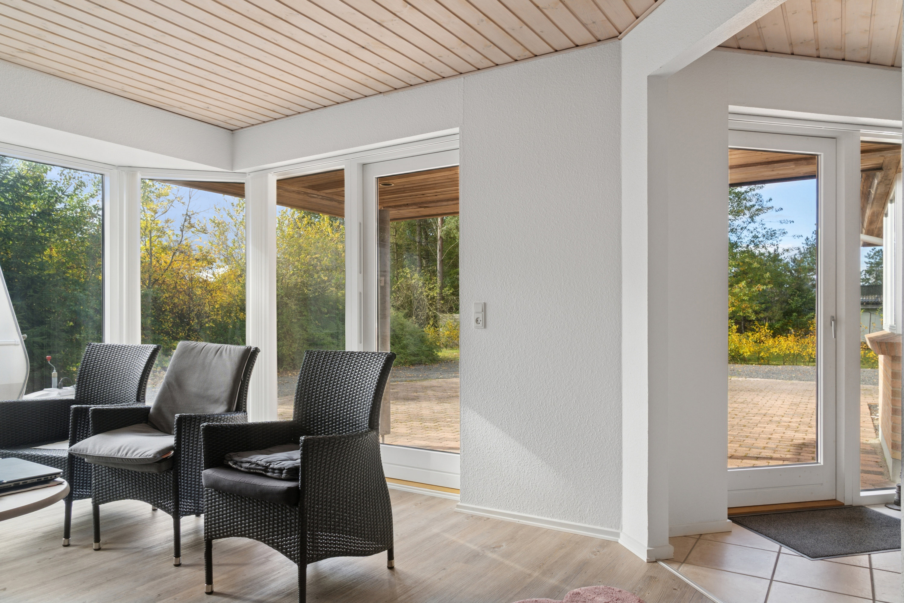 Fremhævet stue billede i fuldskærmstilstand. Billede af Pramdragerparken 63, Truust, 8882 Fårvang