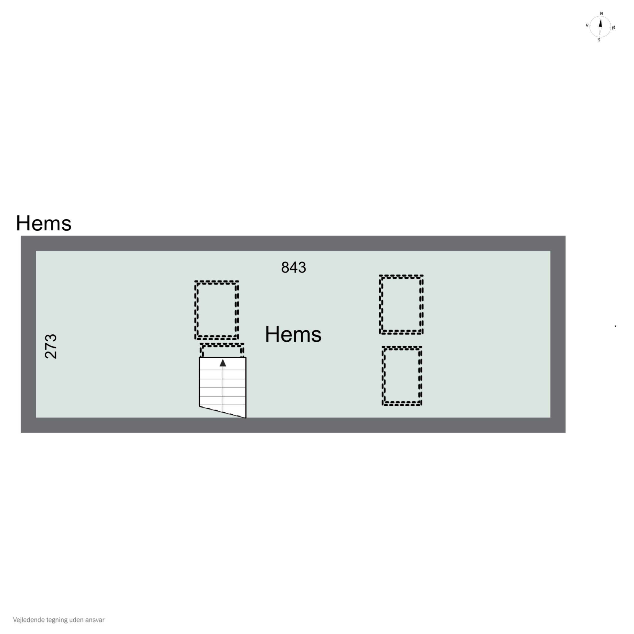 Plantegninger billede af Nørrealle 25A, 7700 Thisted