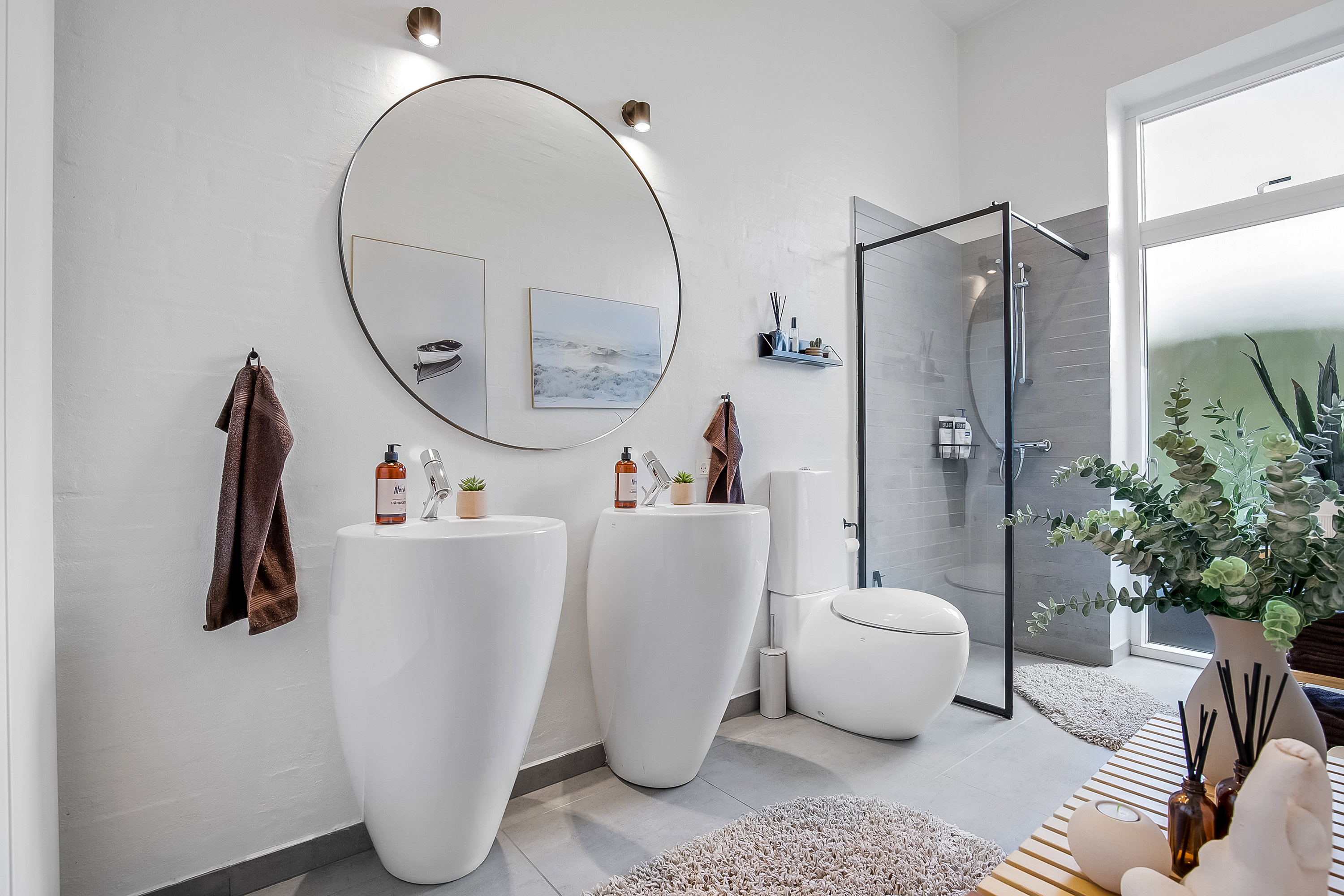 Fremhævet badeværelse billede i fuldskærmstilstand. Billede af Goldbæk Alle 24, Dalby, 6000 Kolding