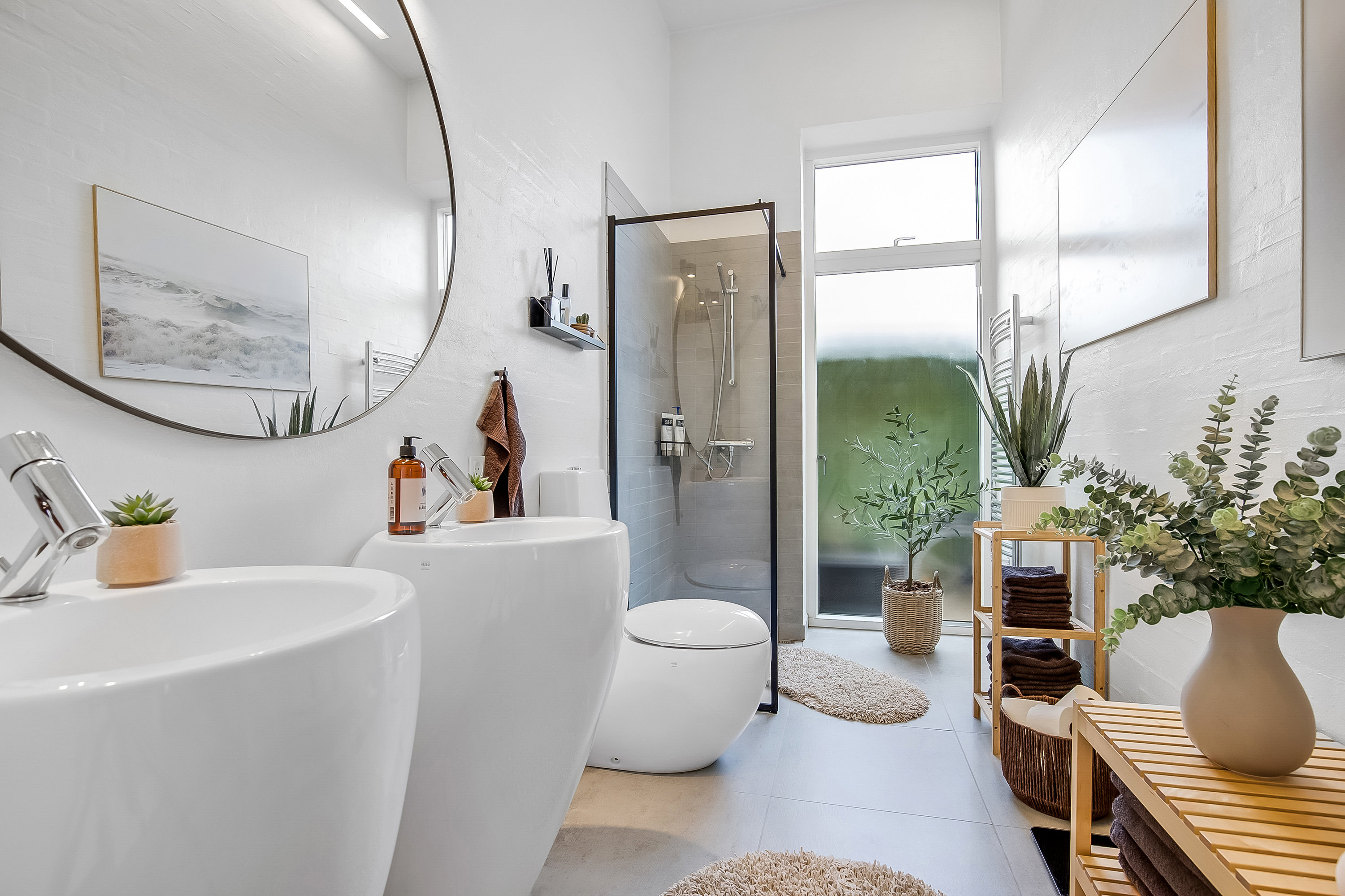 Fremhævet badeværelse billede i fuldskærmstilstand. Billede af Goldbæk Alle 24, Dalby, 6000 Kolding