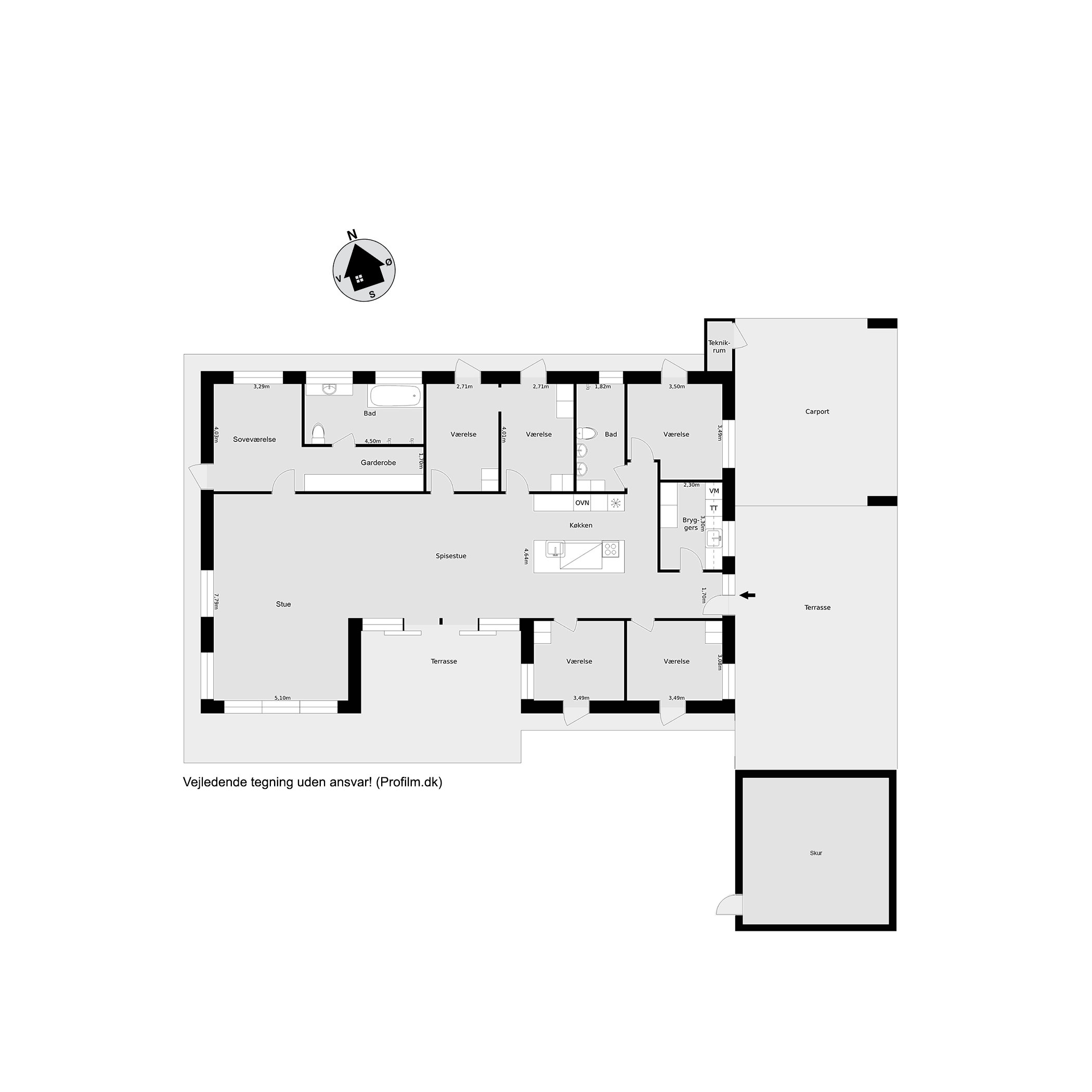 Plantegninger billede af Goldbæk Alle 24, Dalby, 6000 Kolding