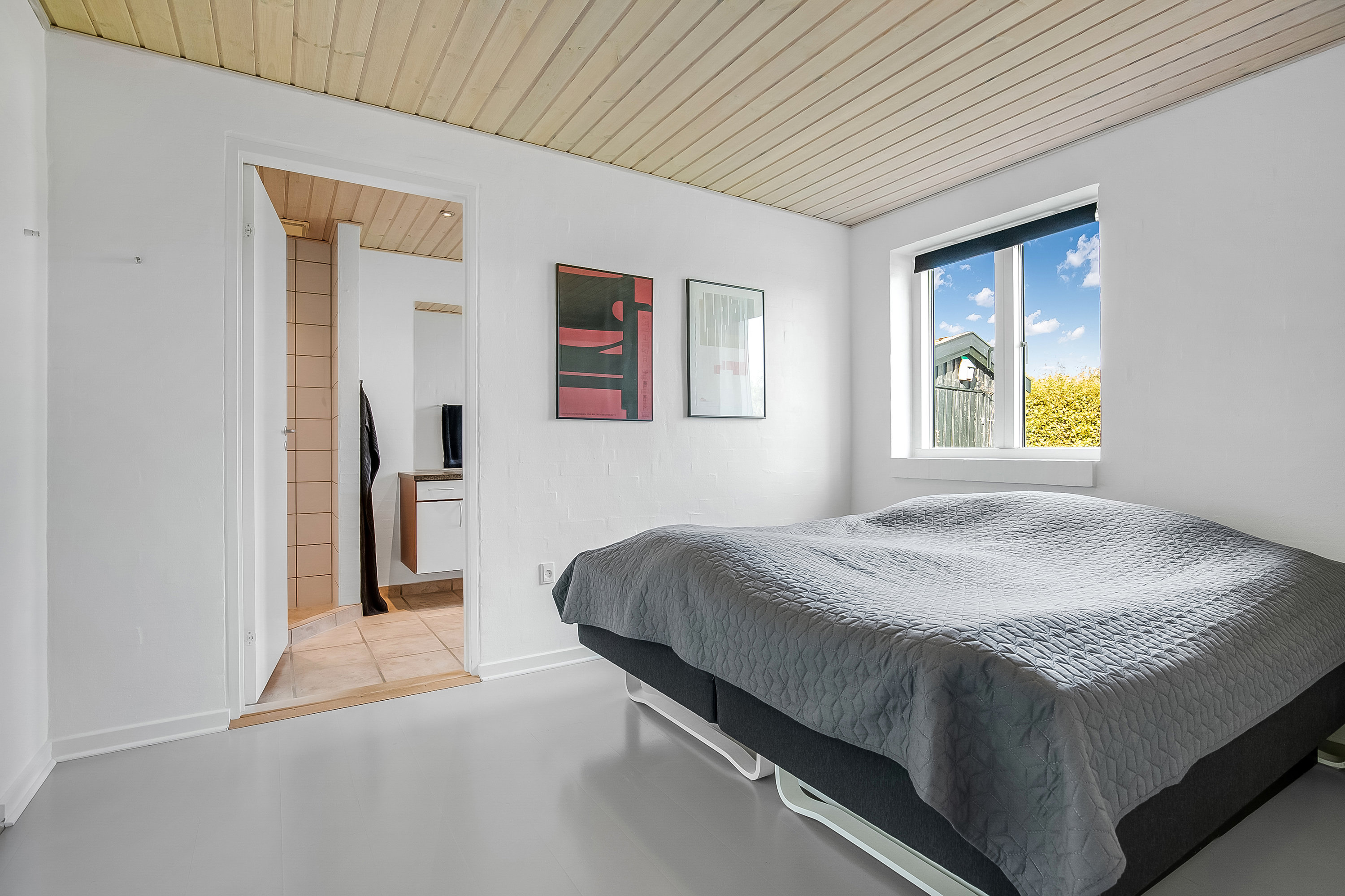 Fremhævet soveværelse billede i fuldskærmstilstand. Billede af Lavendelvej 18, Nr. Bjert, 6000 Kolding