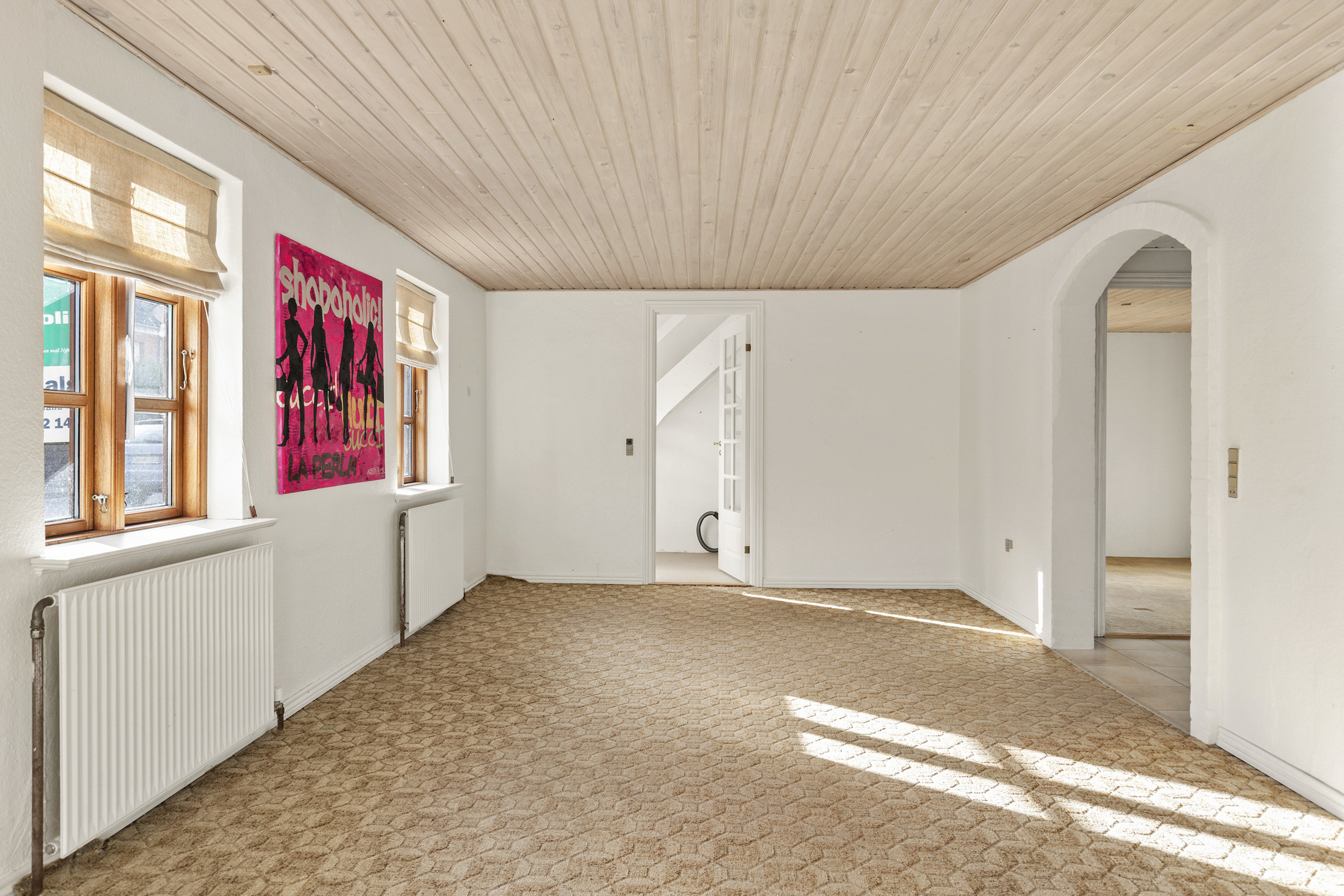 Fremhævet stue billede i fuldskærmstilstand. Billede af Østergade 35, 9631 Gedsted