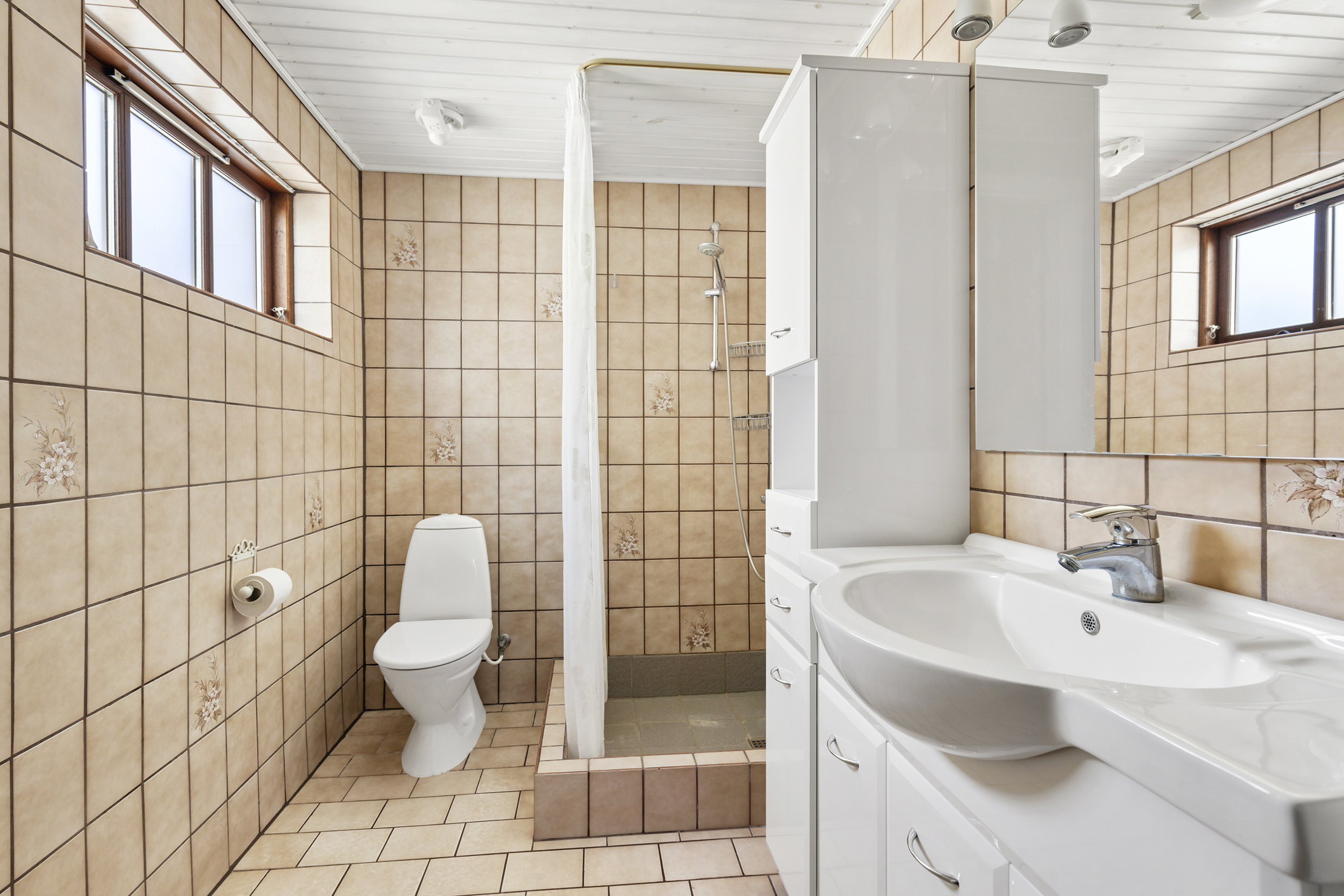 Fremhævet badeværelse billede i fuldskærmstilstand. Billede af Østergade 35, 9631 Gedsted