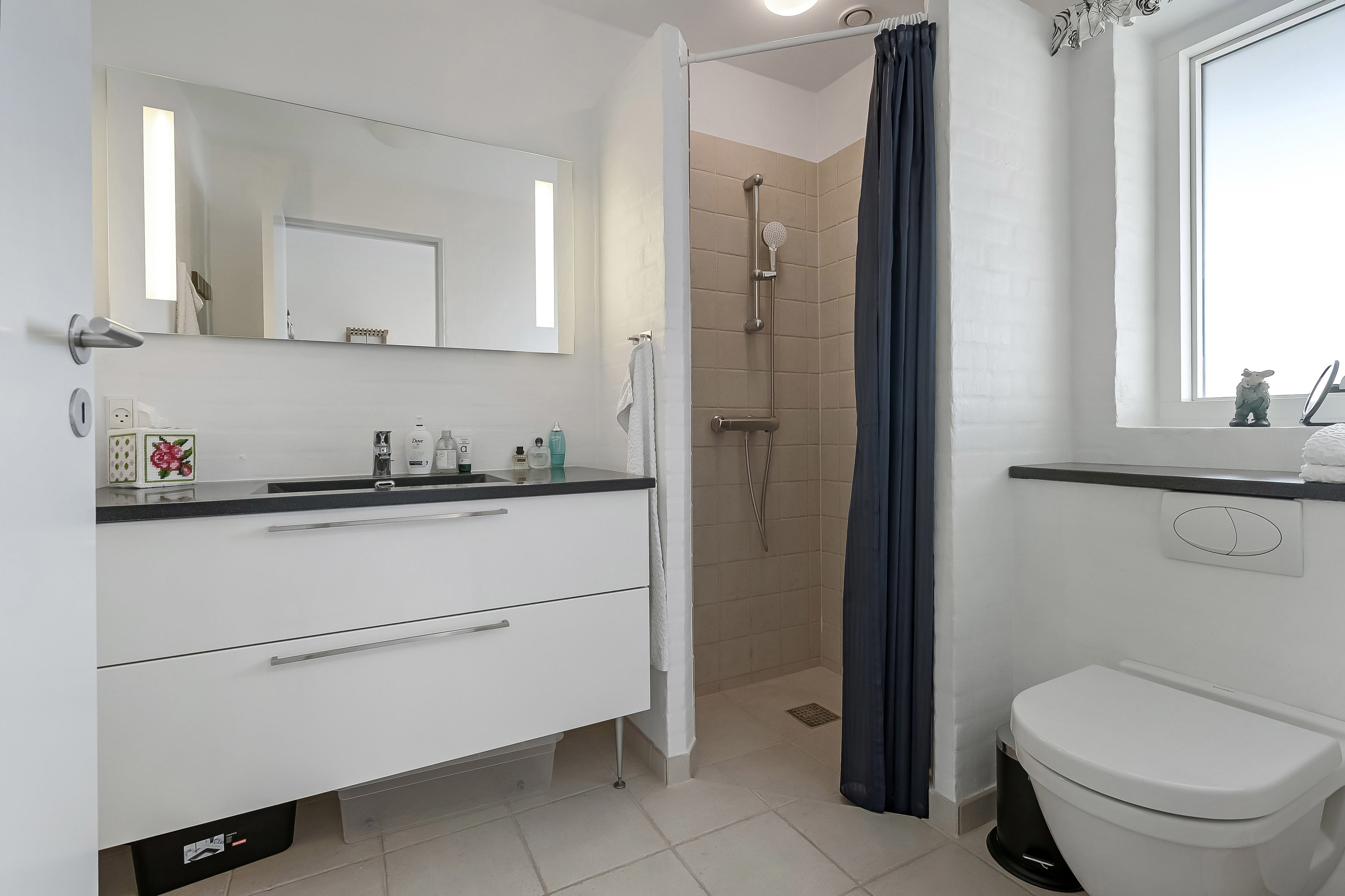 Fremhævet badeværelse billede i fuldskærmstilstand. Billede af Rønvej 21, Jegindø, 7790 Thyholm