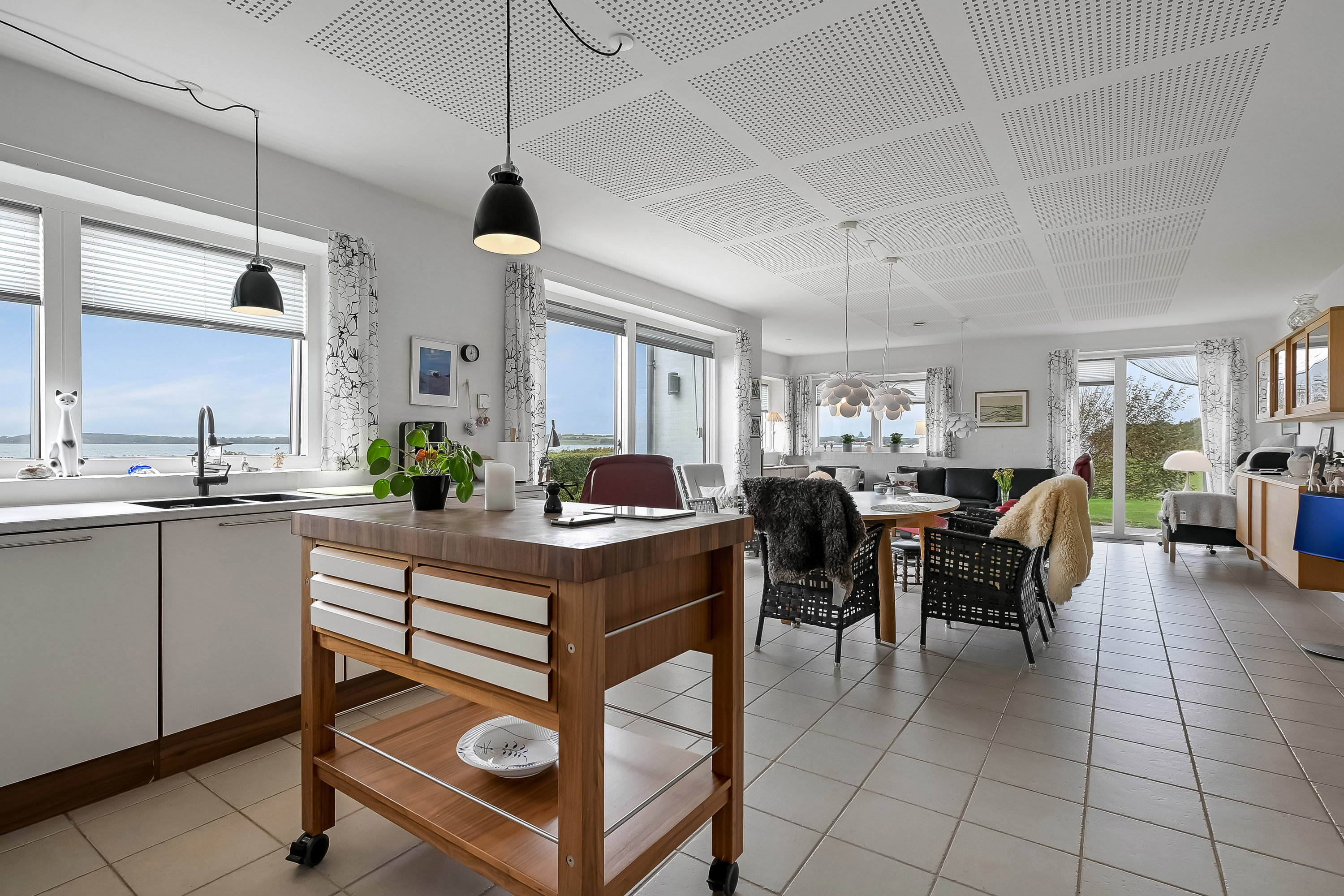 Fremhævet køkken billede i fuldskærmstilstand. Billede af Rønvej 21, Jegindø, 7790 Thyholm