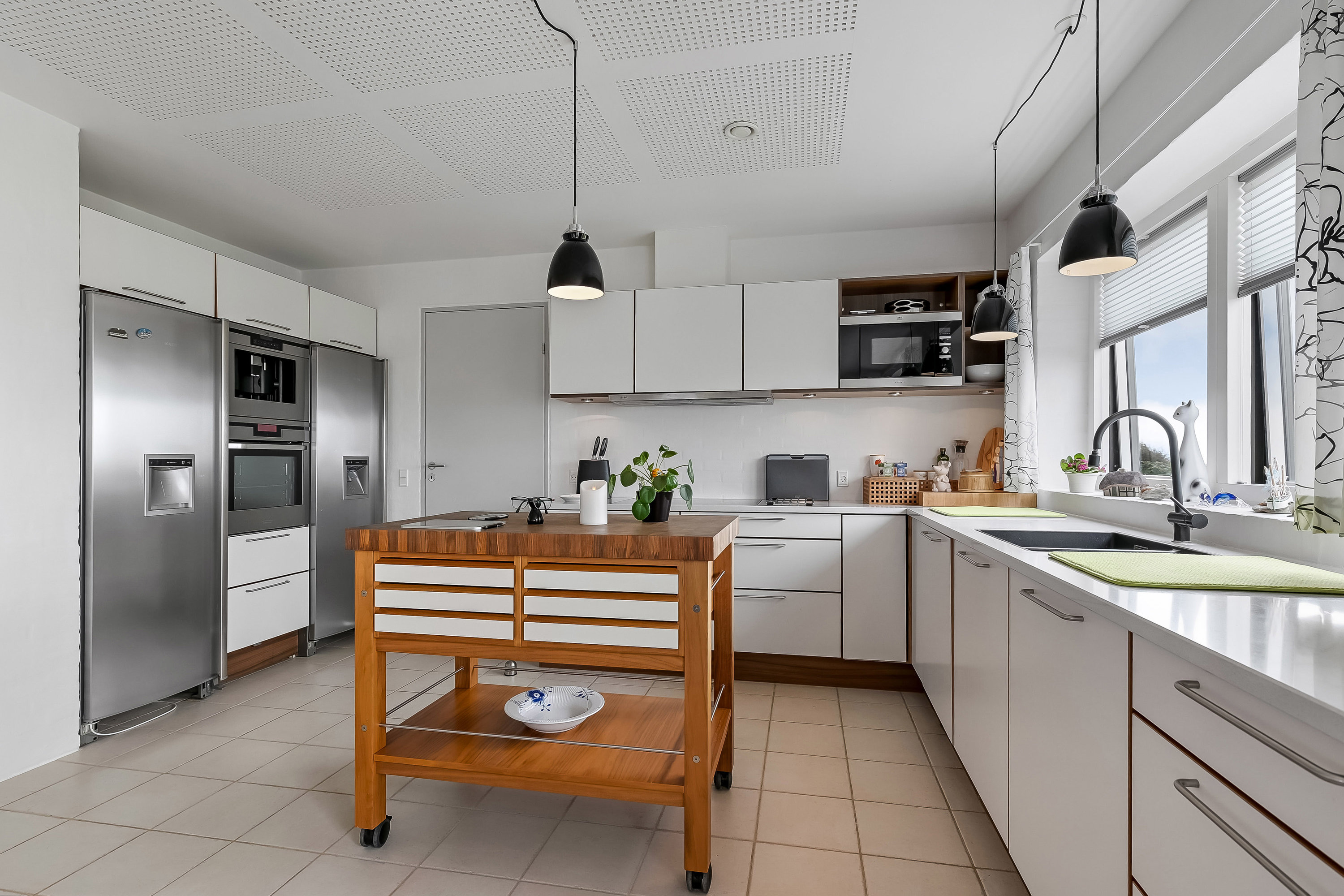 Fremhævet køkken billede i fuldskærmstilstand. Billede af Rønvej 21, Jegindø, 7790 Thyholm