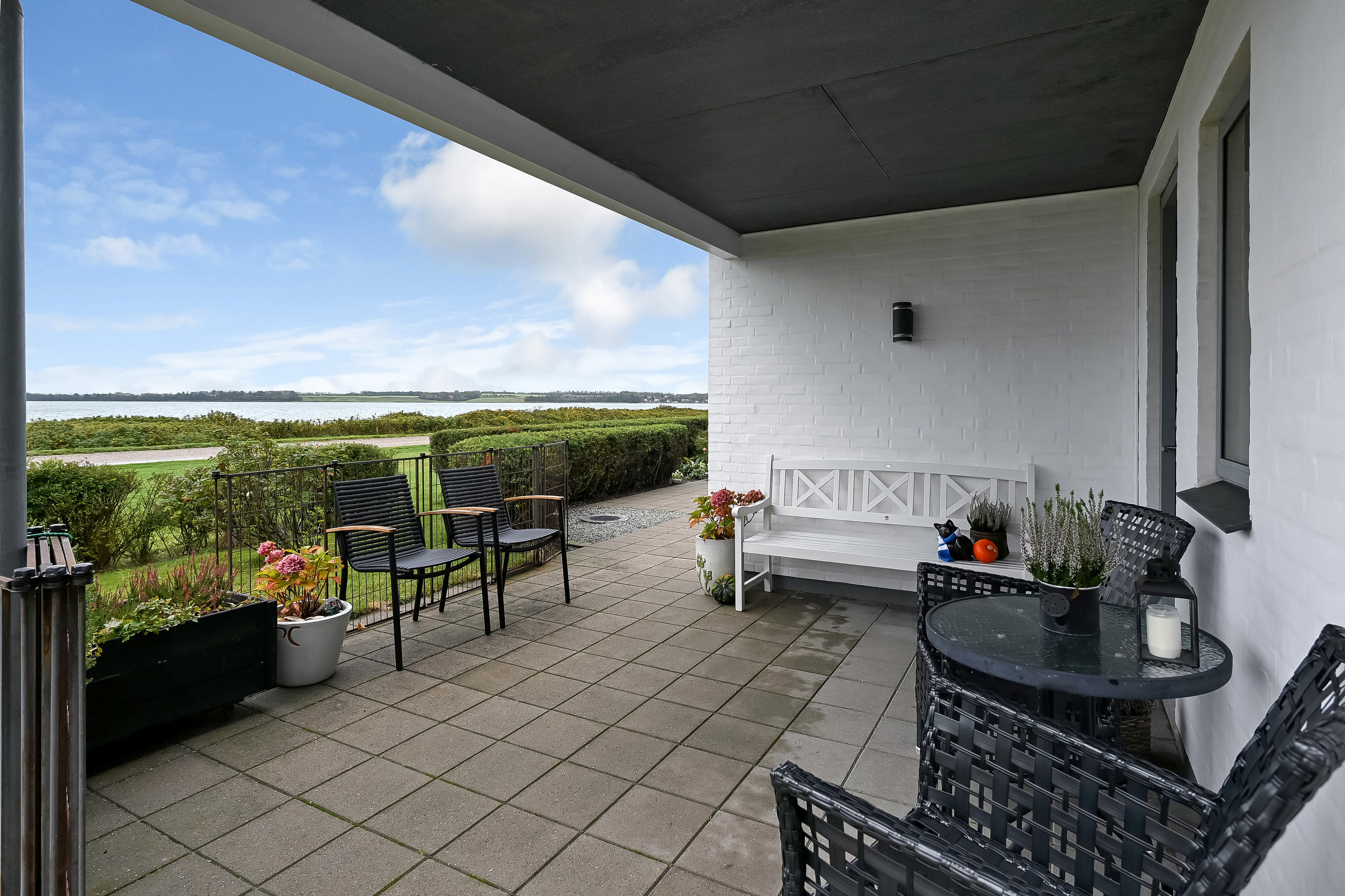 Fremhævet terrasse billede i fuldskærmstilstand. Billede af Rønvej 21, Jegindø, 7790 Thyholm