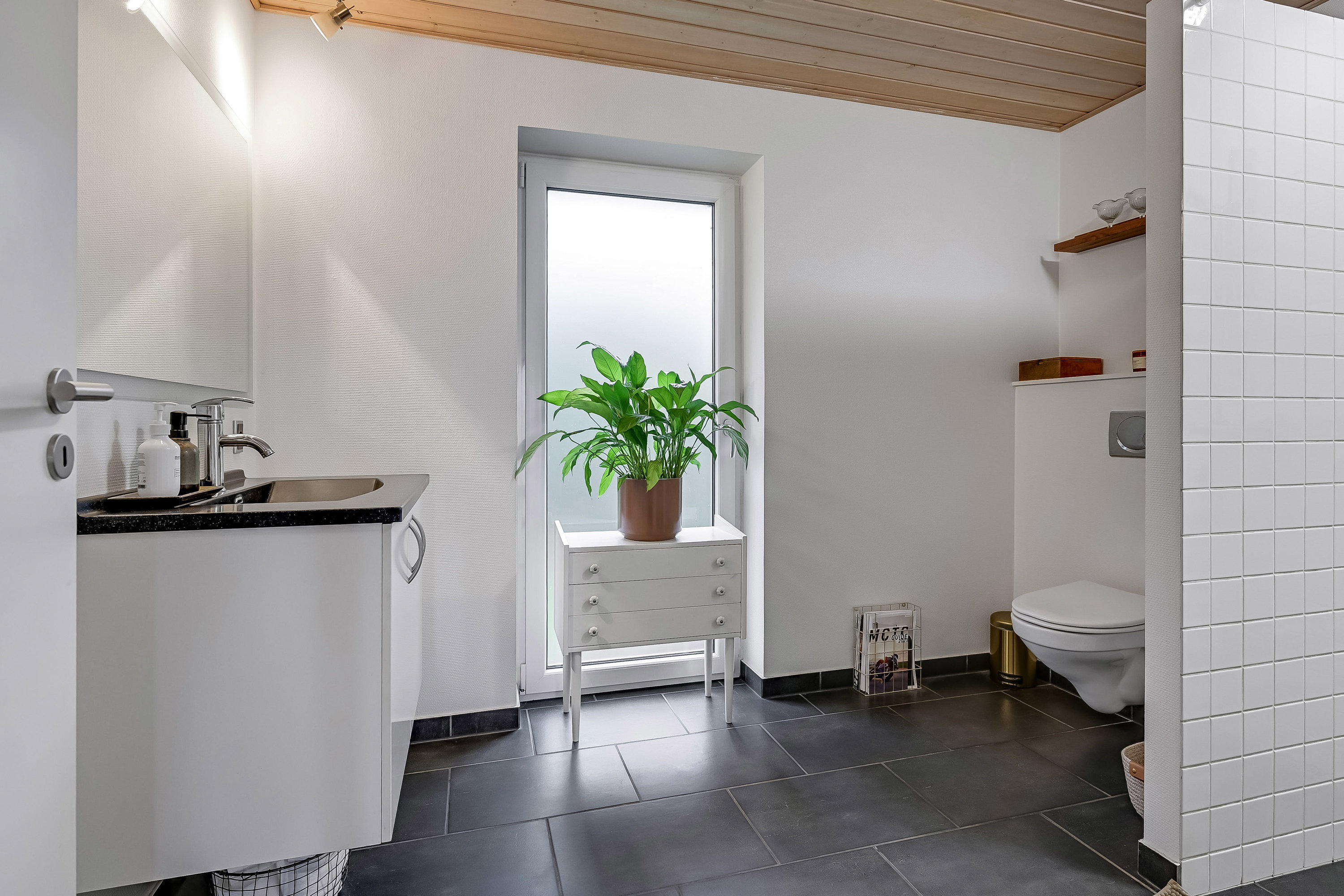 Fremhævet toilet billede i fuldskærmstilstand. Billede af Odinsvej 24, 7600 Struer