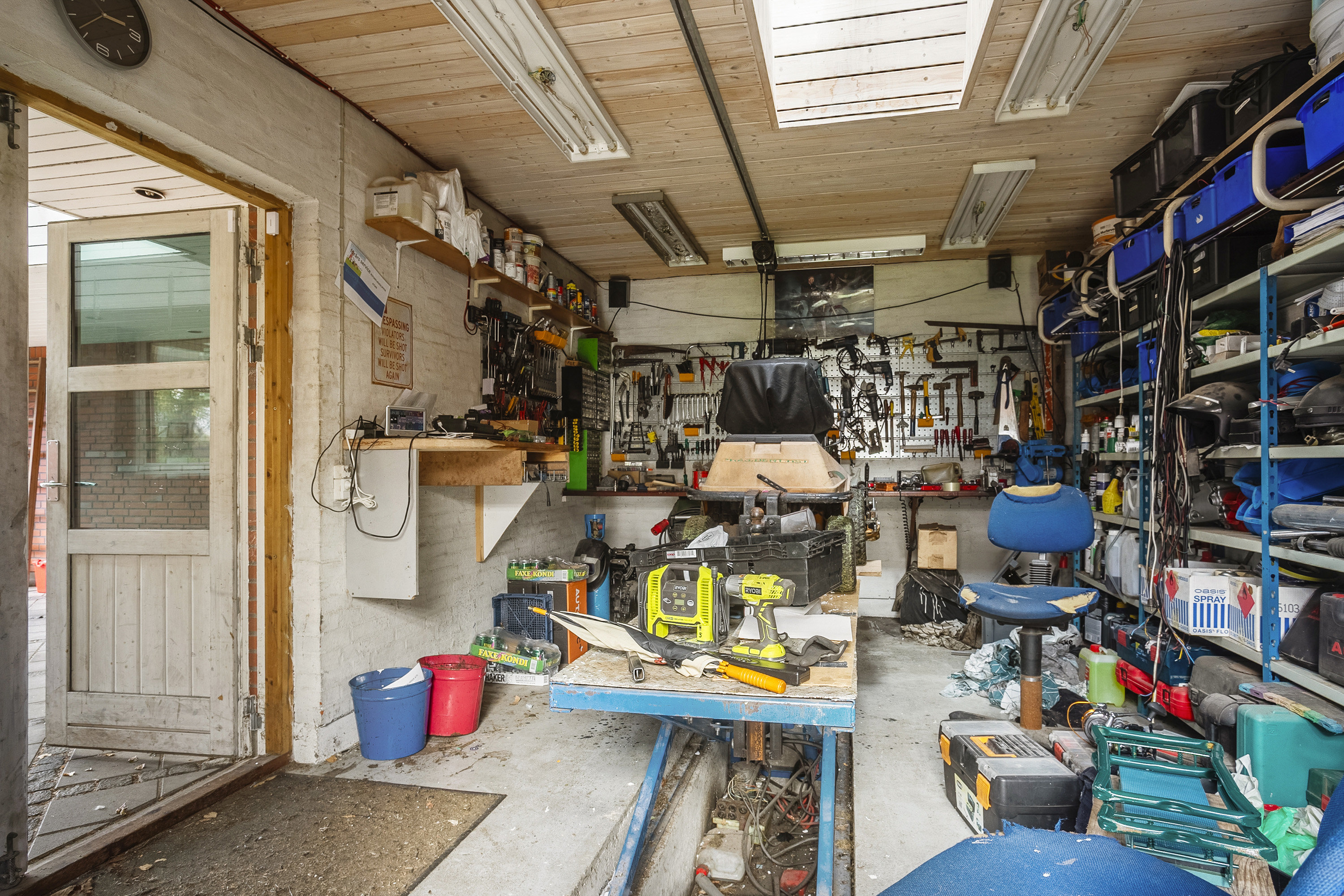 Fremhævet udhus billede i fuldskærmstilstand. Billede af Morbærvej 32, 6600 Vejen