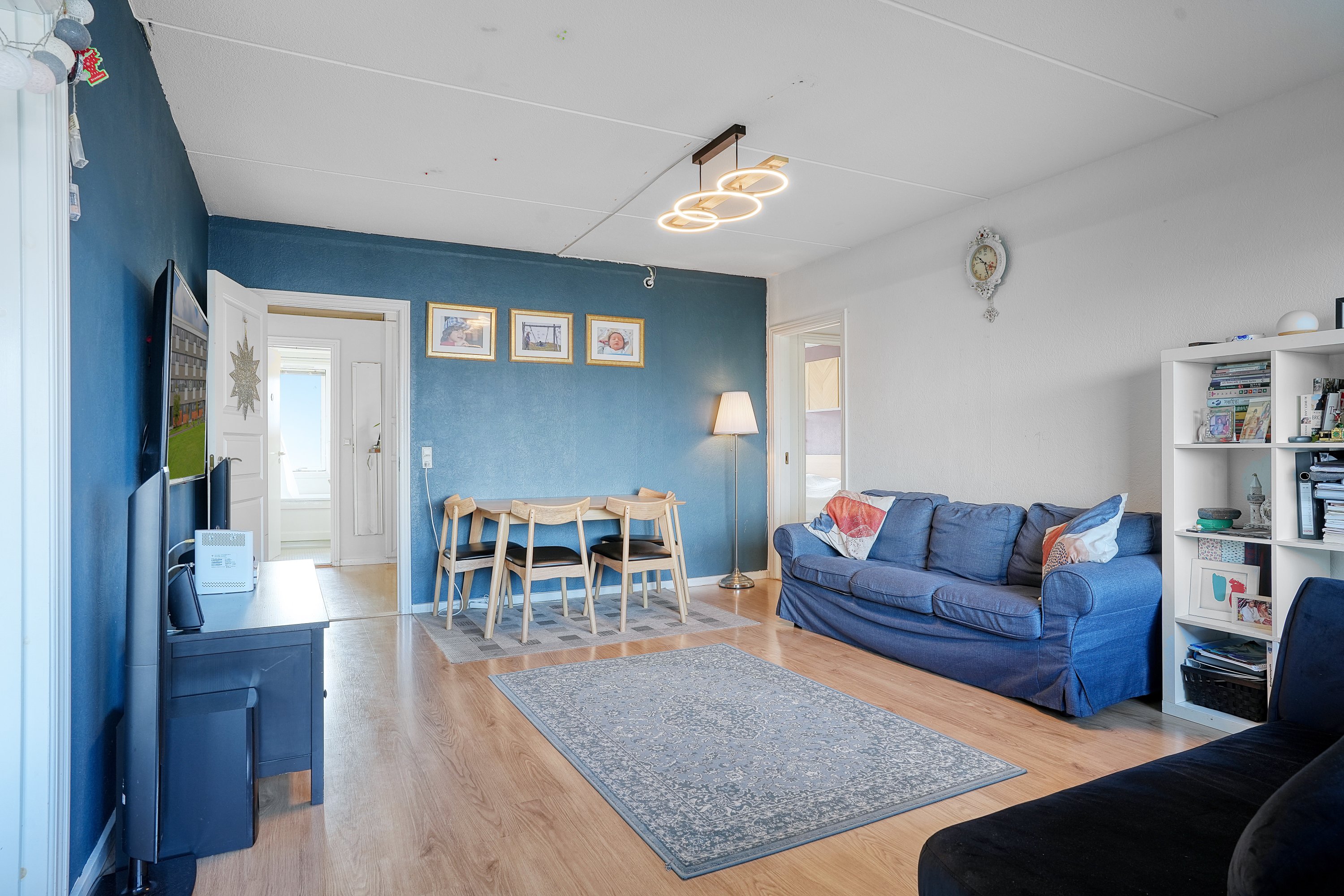 Miniaturebillede 2: stue. Billede af Teglgårdsvej 621, 3. th., 3050 Humlebæk