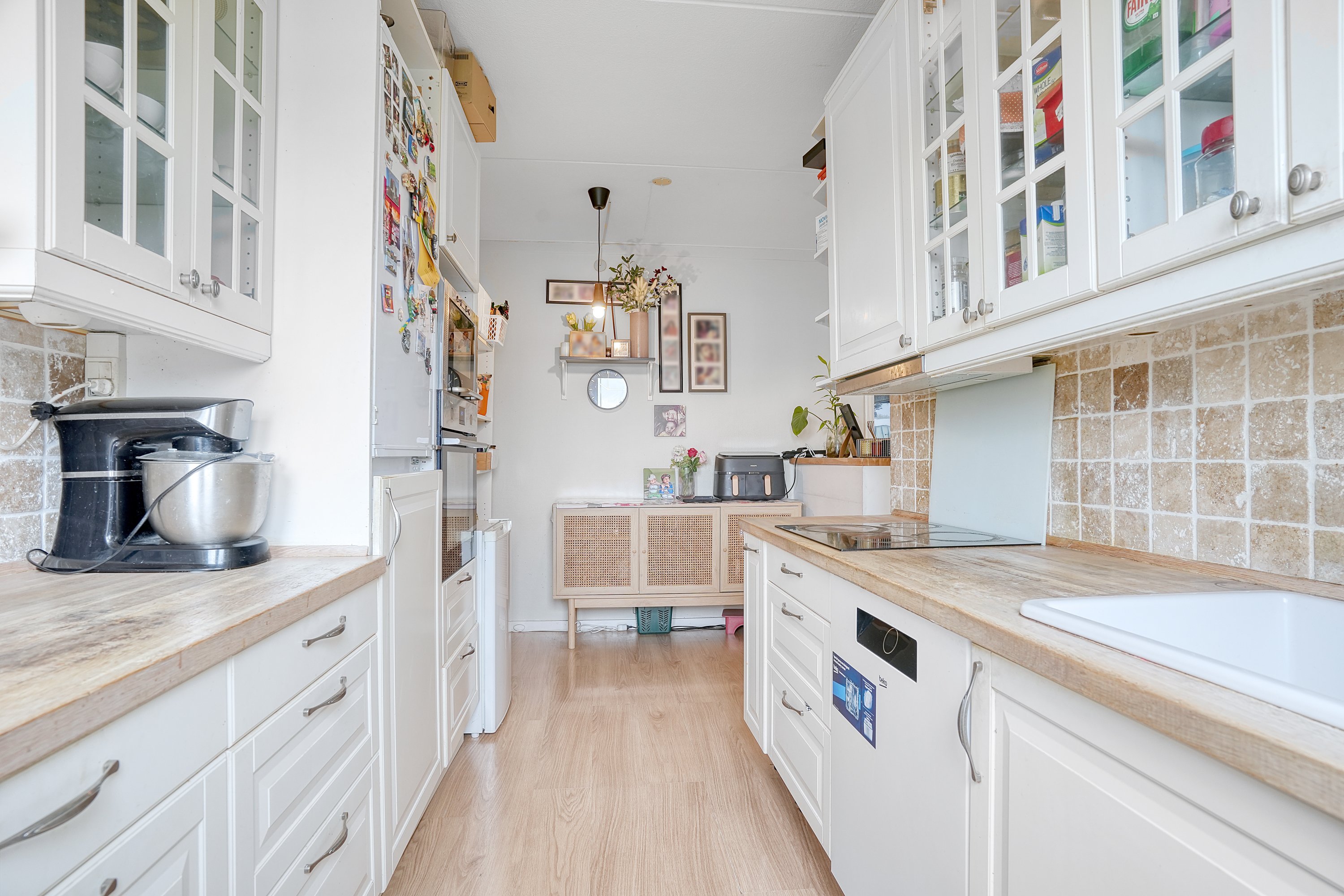 Fremhævet køkken billede i fuldskærmstilstand. Billede af Teglgårdsvej 621, 3. th., 3050 Humlebæk