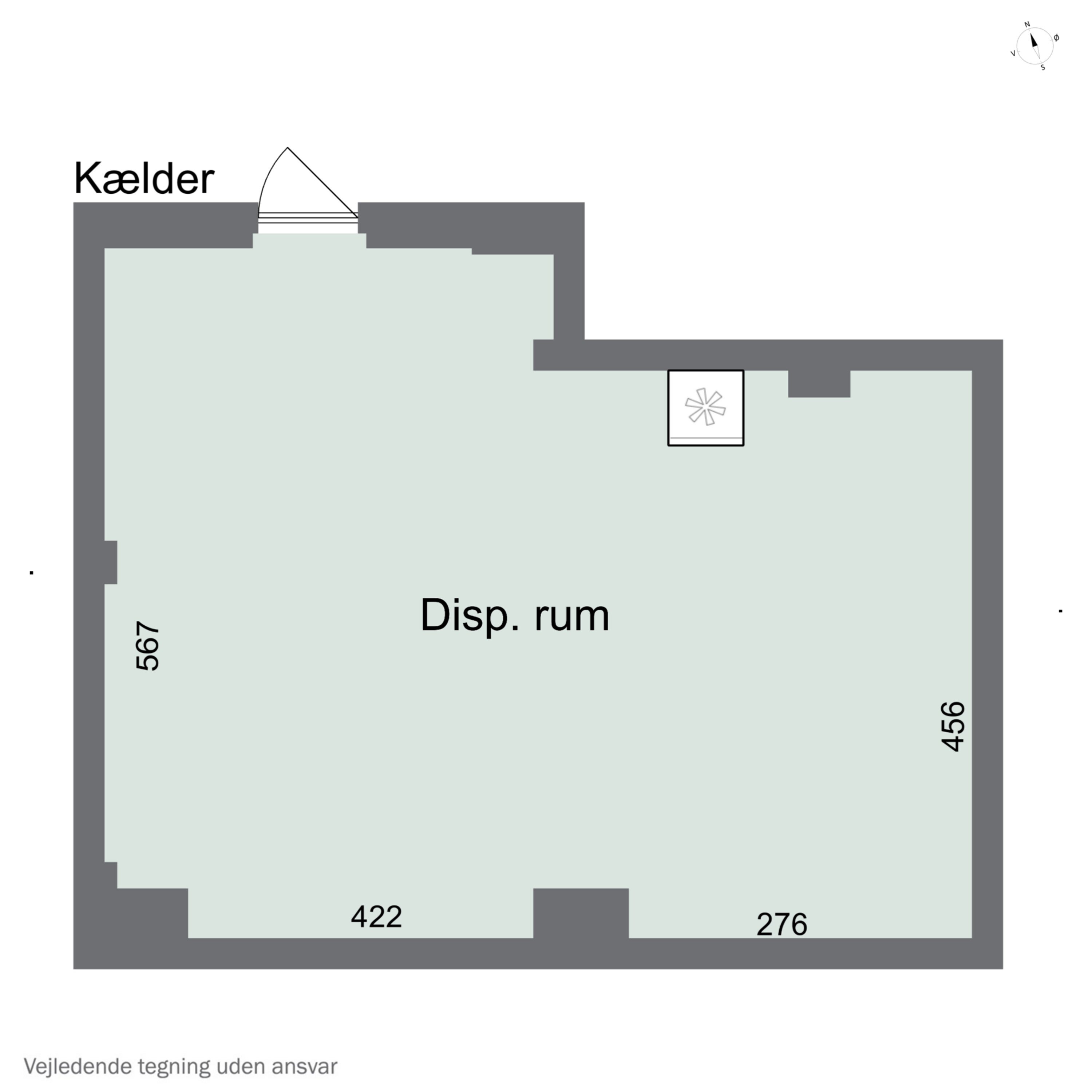Plantegninger billede af H.C. Ørsteds Vej 31, st.. tv., 1879 Frederiksberg C