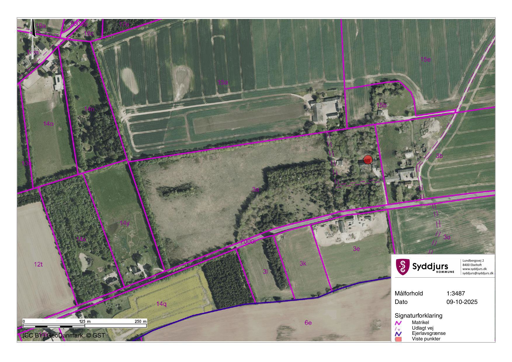 Fremhævet kort billede i fuldskærmstilstand. Billede af Thorsagervej 27, Falkærgårde, 8544 Mørke