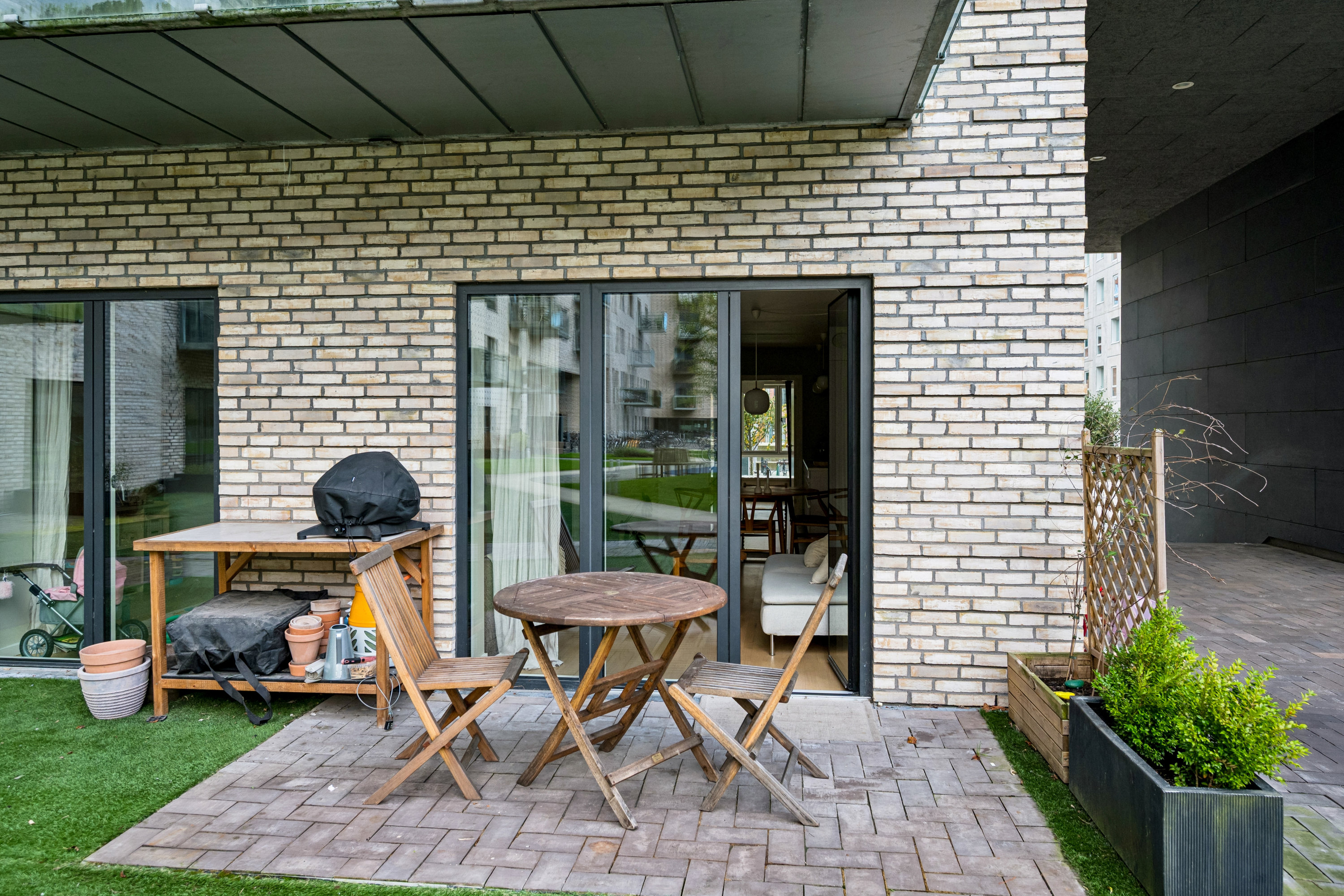 Fremhævet terrasse billede i fuldskærmstilstand. Billede af Grete Løchtes Gade 2, st.. tv., 8000 Aarhus C