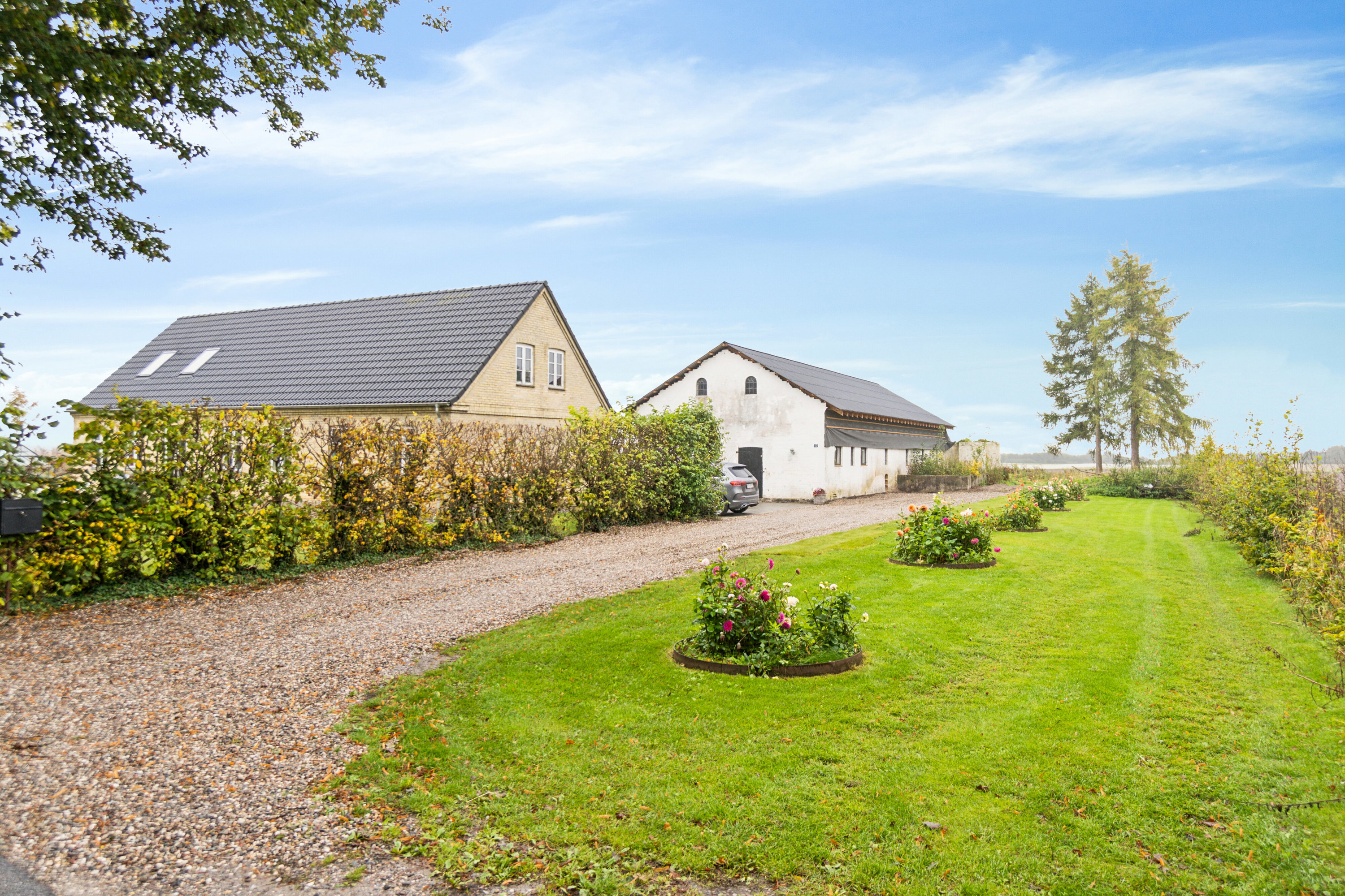 Fremhævet set fra vejen billede i fuldskærmstilstand. Billede af Møllevej 40, Tornemark, 4262 Sandved