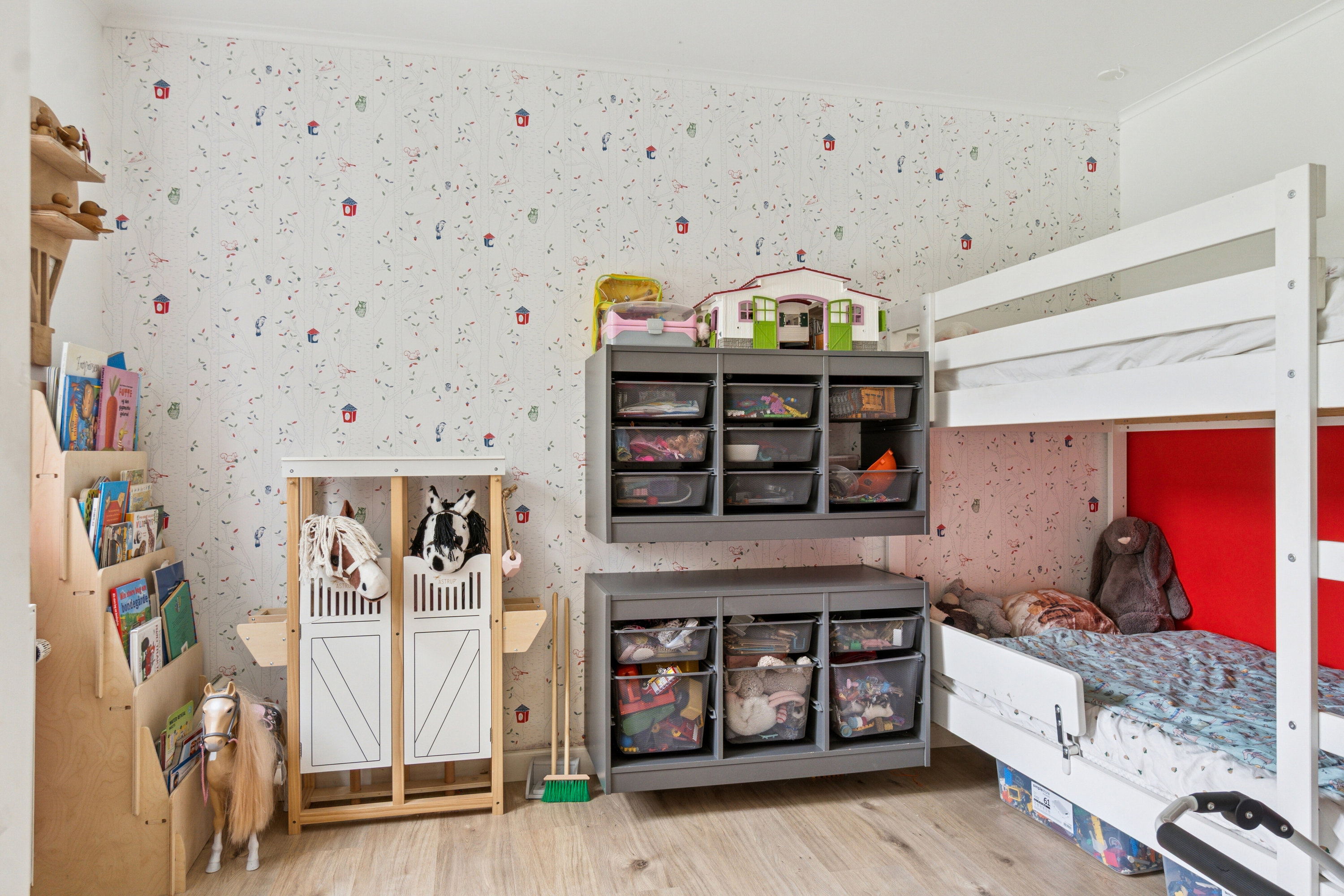 Fremhævet børneværelse billede i fuldskærmstilstand. Billede af Møllevej 40, Tornemark, 4262 Sandved