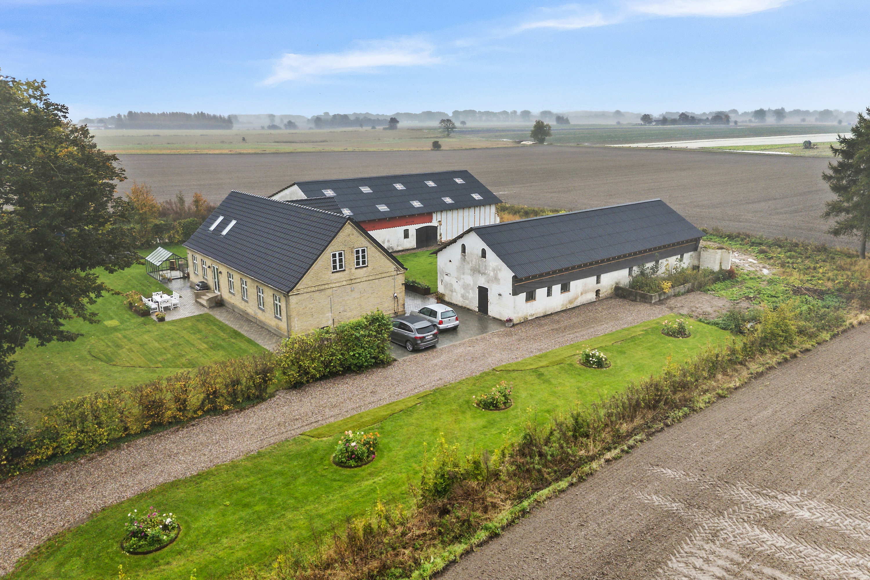 Fremhævet luftfoto billede i fuldskærmstilstand. Billede af Møllevej 40, Tornemark, 4262 Sandved