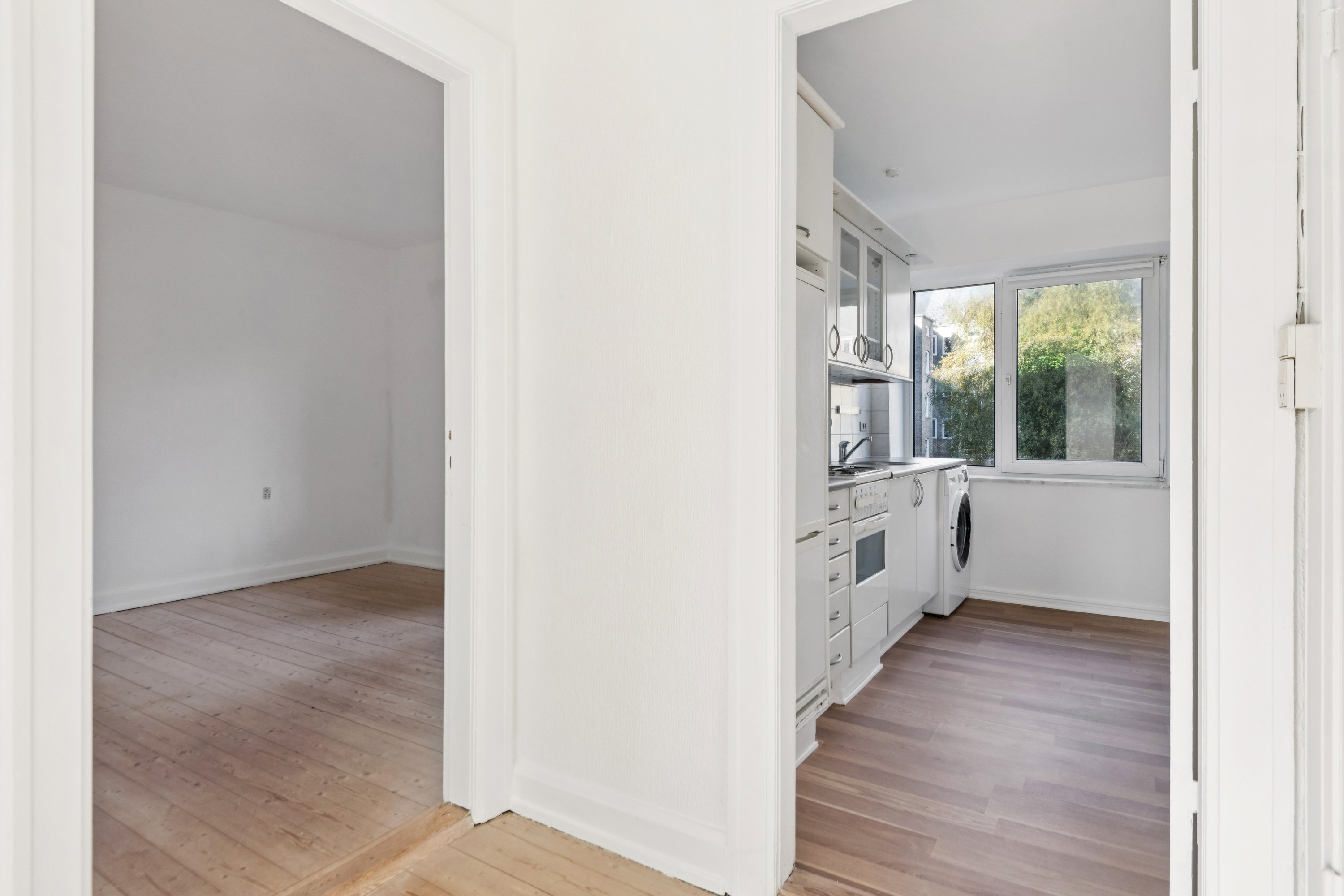 Fremhævet værelse billede i fuldskærmstilstand. Billede af Ivar Huitfeldts Gade 3, 1. tv., 9000 Aalborg