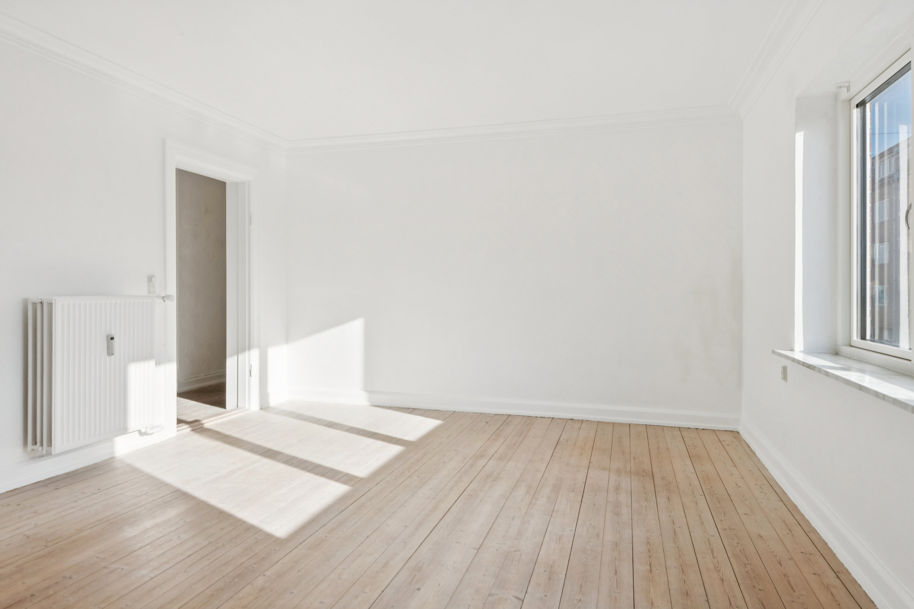 Fremhævet værelse billede i fuldskærmstilstand. Billede af Ivar Huitfeldts Gade 3, 1. tv., 9000 Aalborg