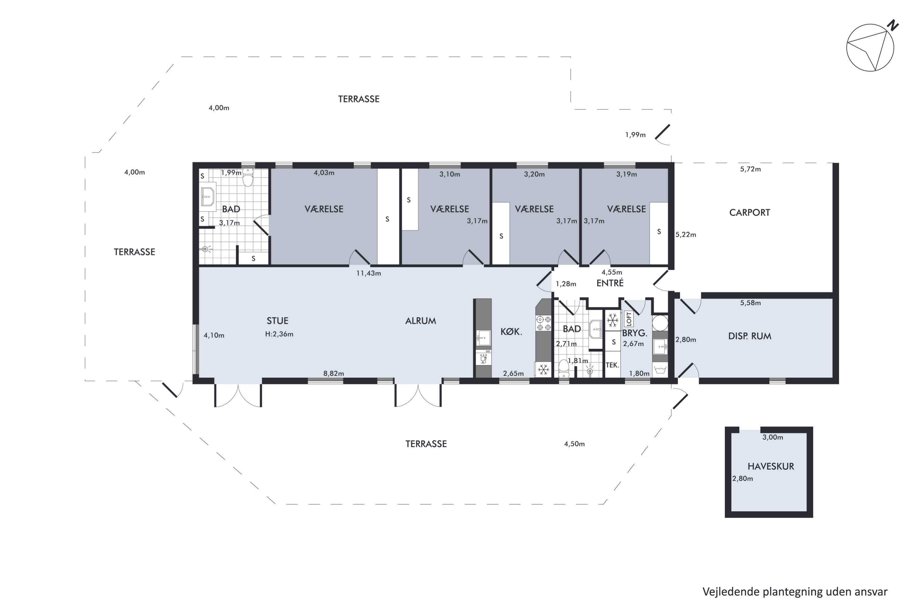 Plantegninger billede af Mejsevænget 10, Ejby, 4623 Lille Skensved