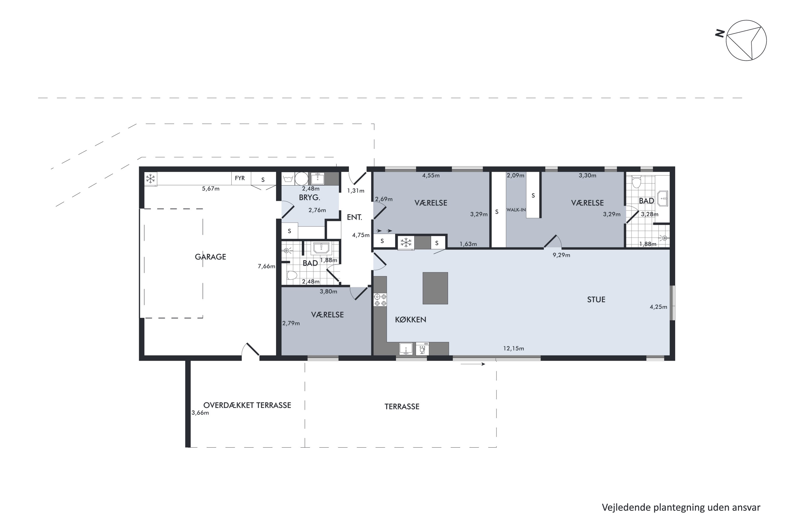 Plantegninger billede af Meteorvej 16, 2730 Herlev