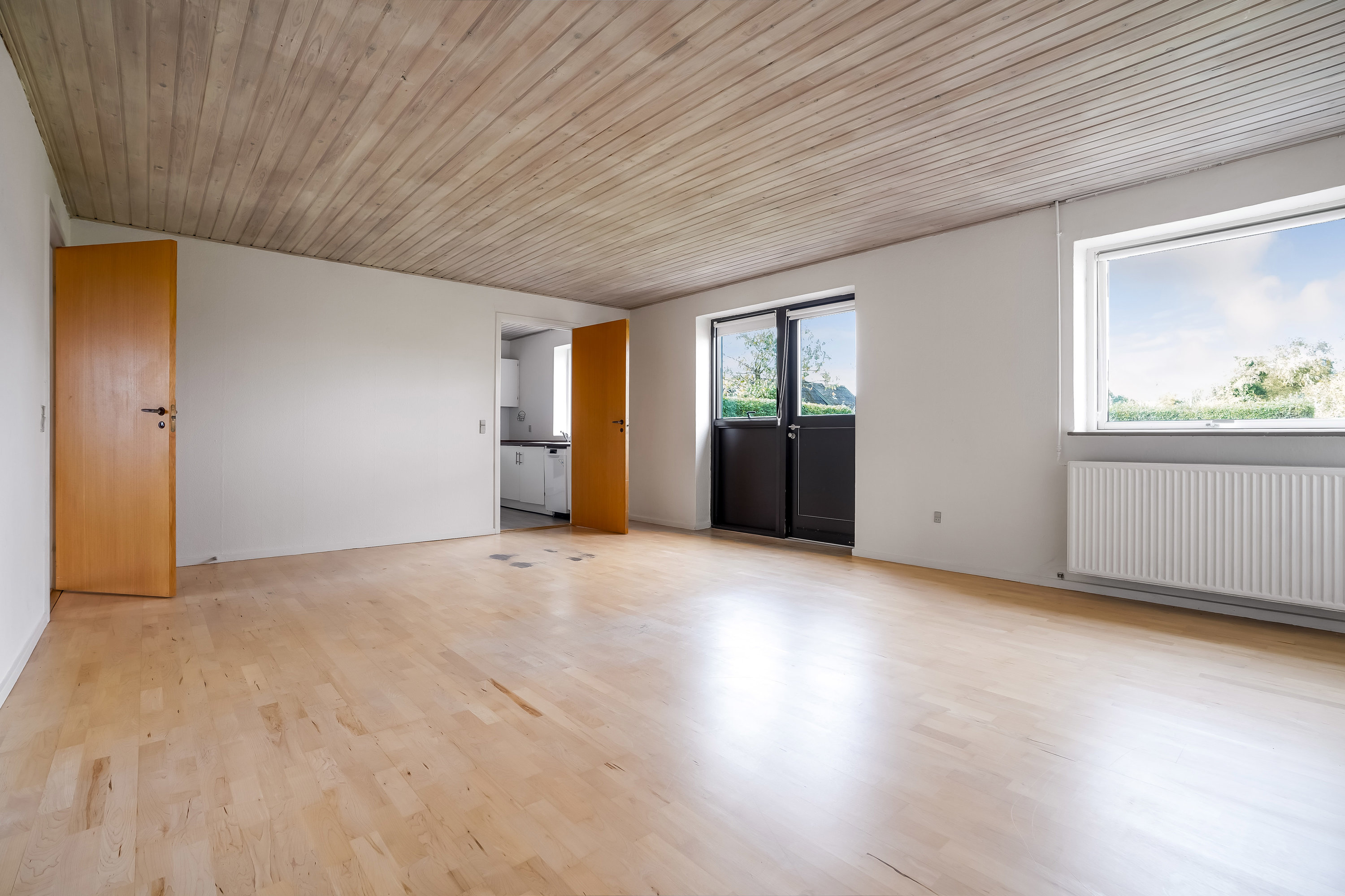 Fremhævet stue billede i fuldskærmstilstand. Billede af Nørregade 32D, 7171 Uldum